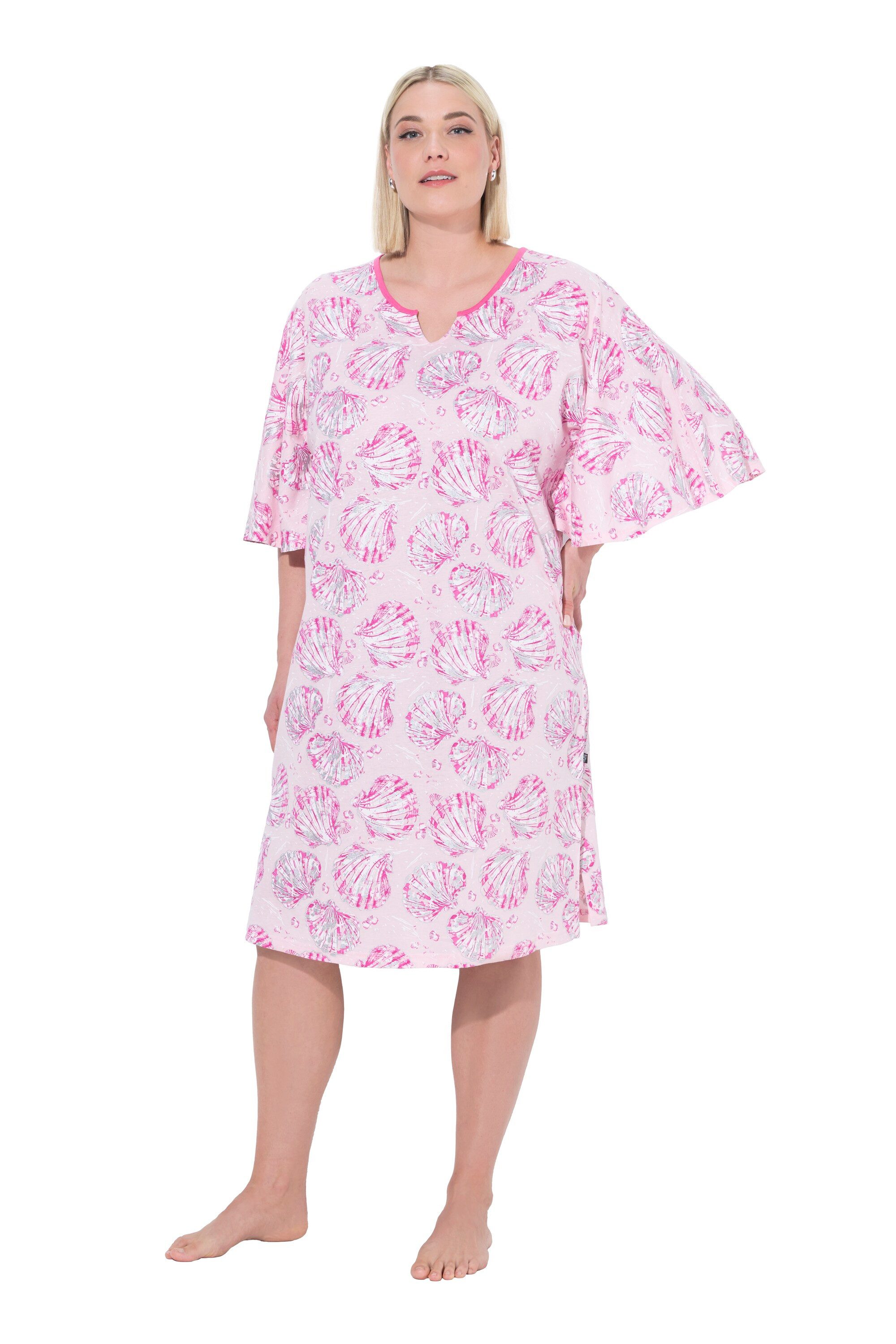 Ulla Popken Bigshirt Bigshirts 2er-Pack Muscheln günstig online kaufen