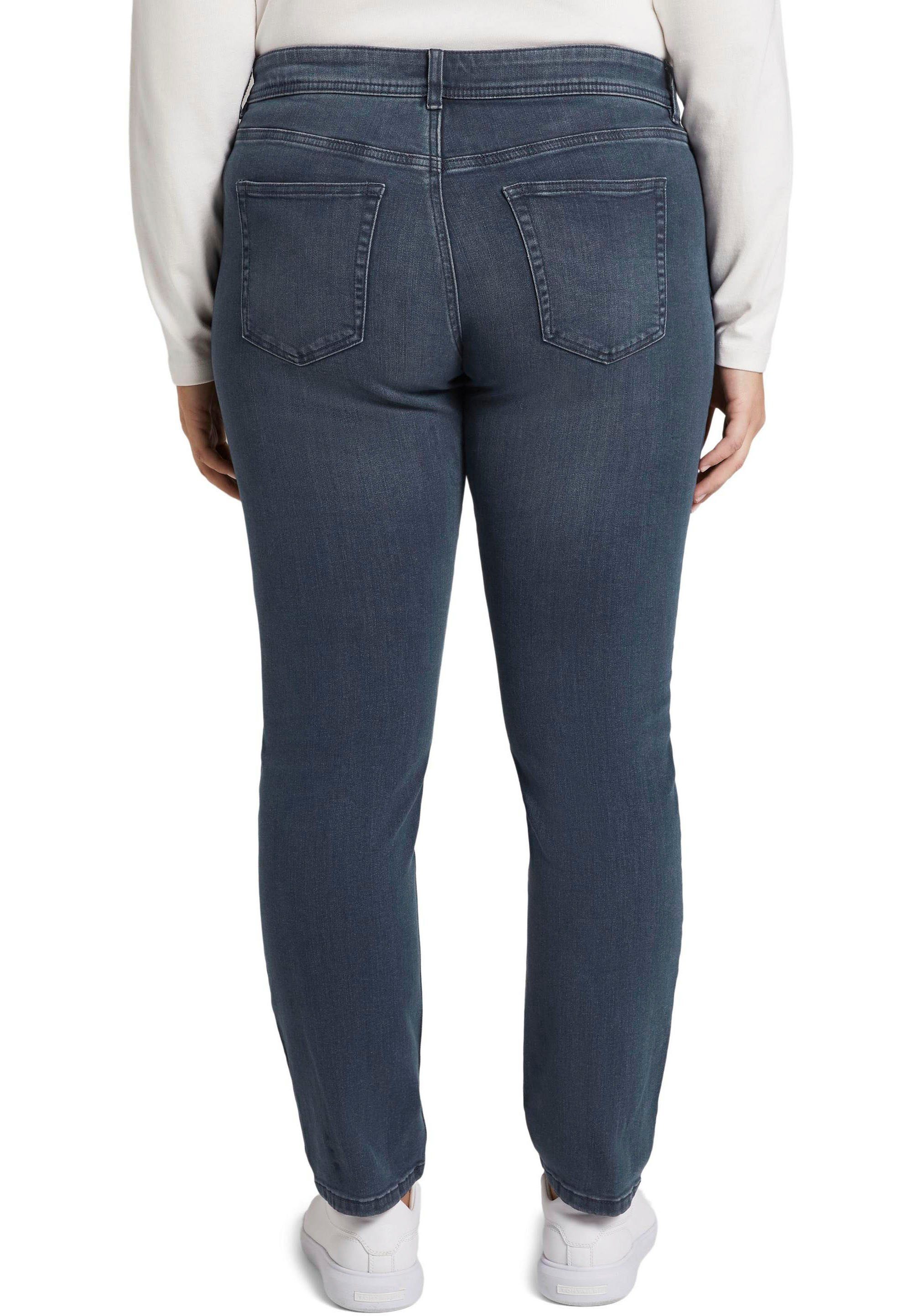 TAILOR Dark TOM Stone Blue Slim-fit-Jeans Used PLUS