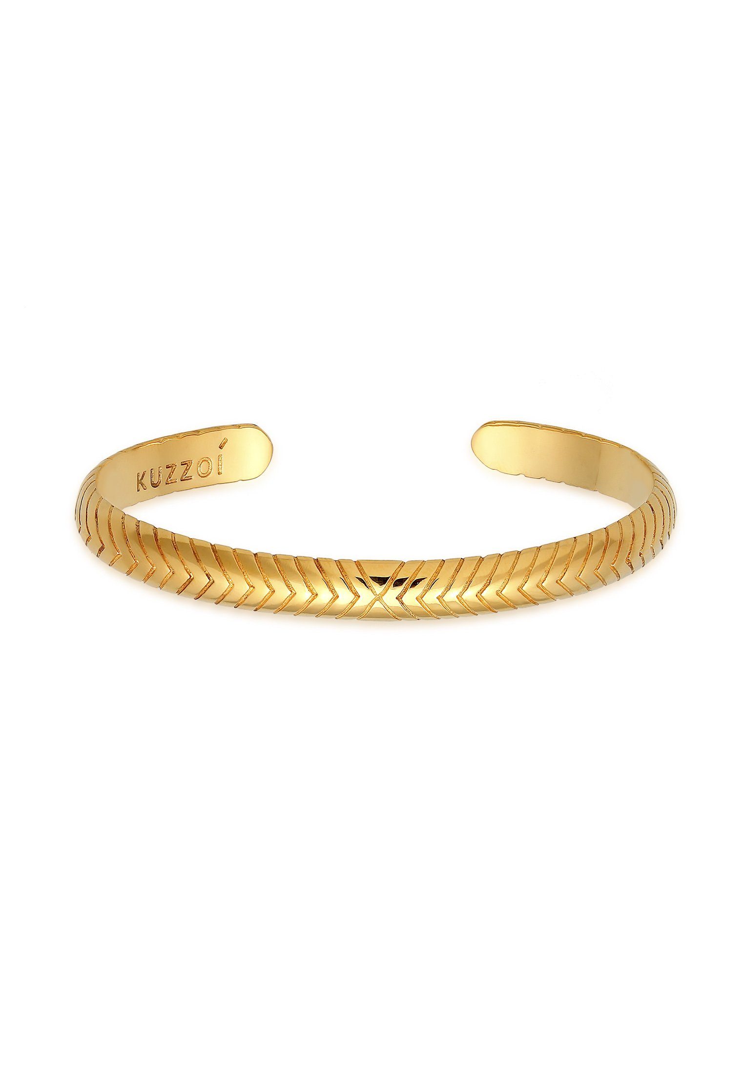 Kuzzoi Armreif Herren Armreif Oxidiert Verstellbar günstig online kaufen