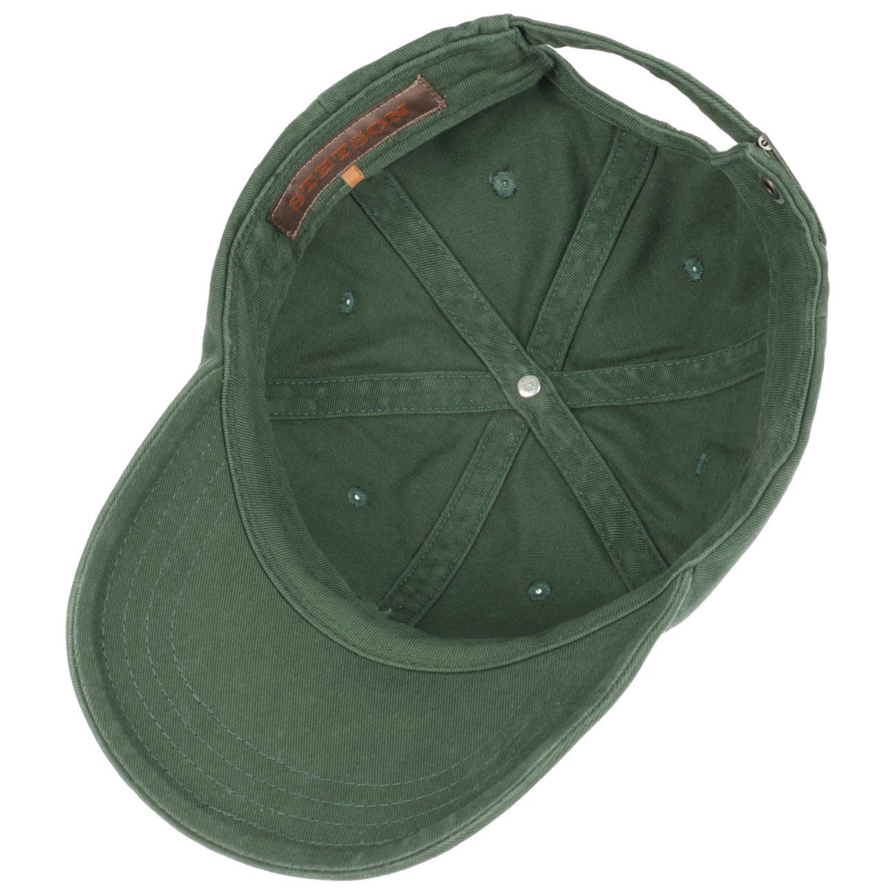 Stetson Baseball Cap (1-St) Basecap Metallschnalle