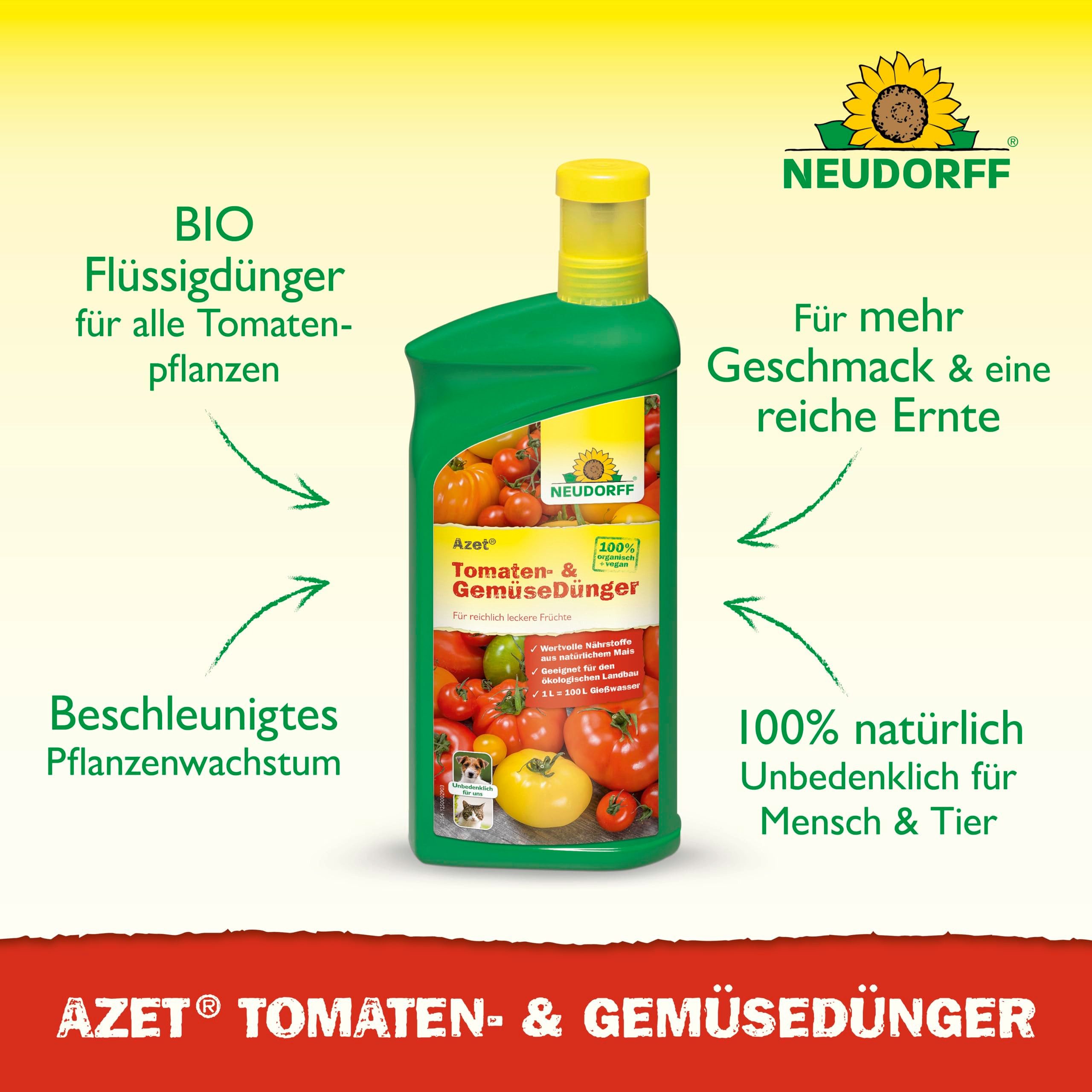Neudorff Gemüsedünger Bio - Azet Tomaten- günstig online kaufen
