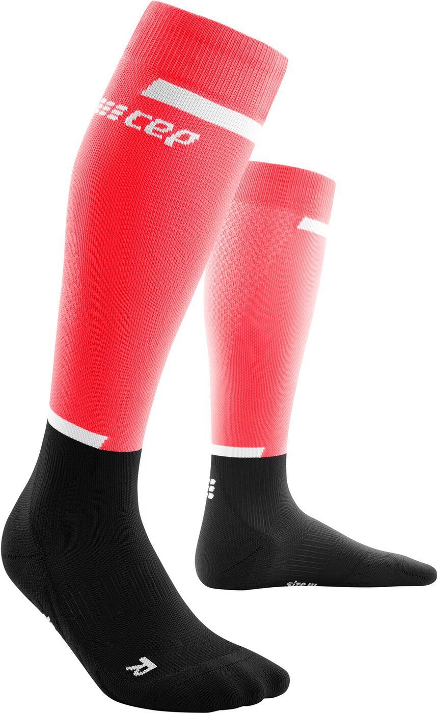 CEP Sportsocken CEP the run socks, tall, v4, m PINK/BLACK