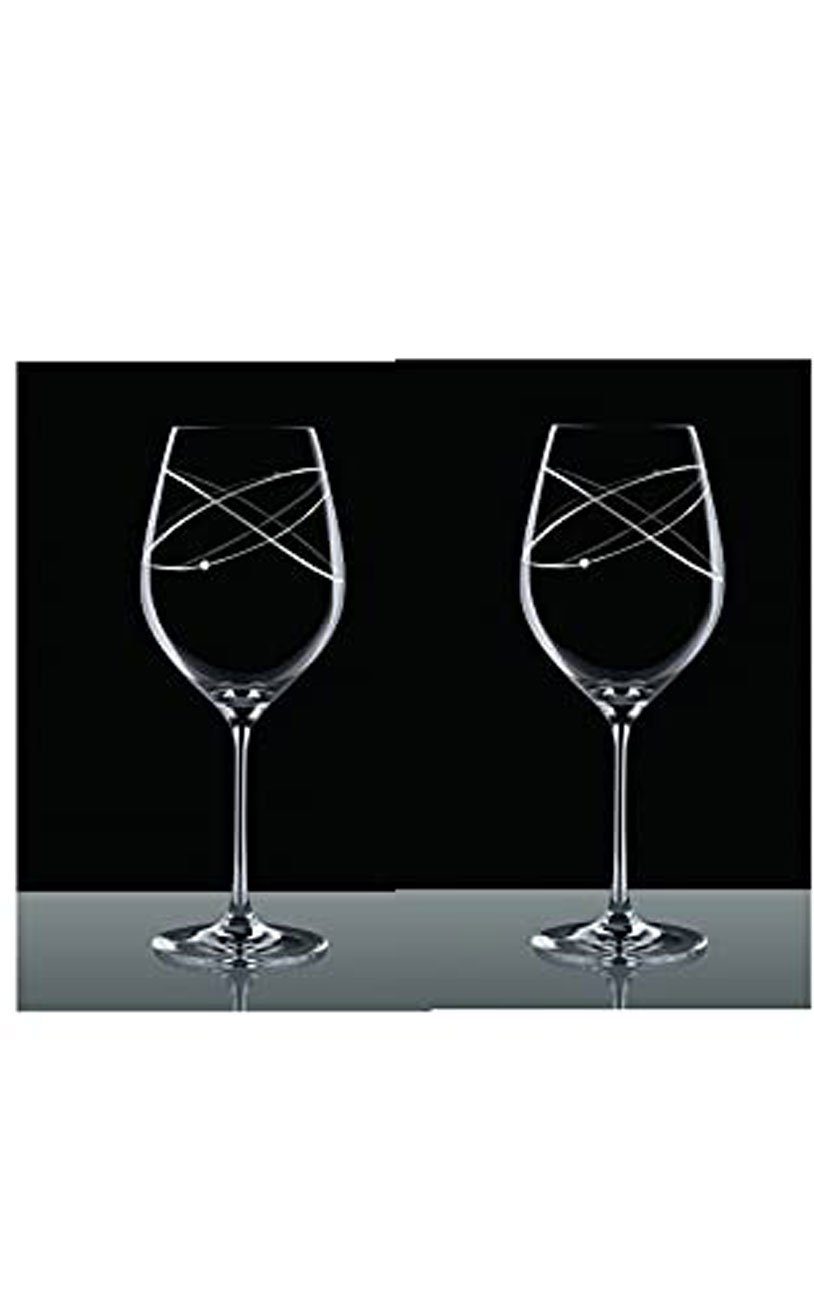 Steinnacher Bärbel Weinglas Weinglas Vienna geschwungene Linien 2er Set