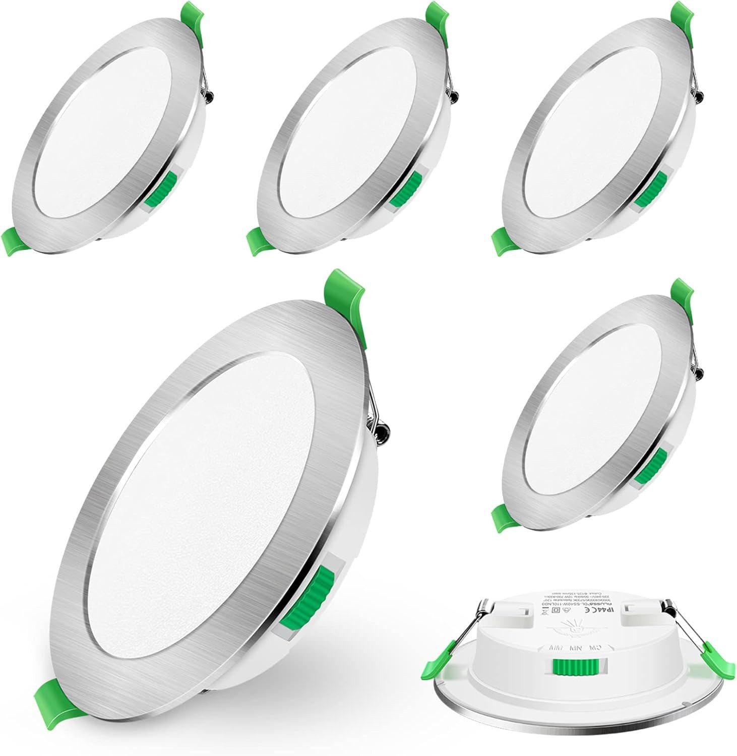 ALUSSO LED Einbaustrahler 6er-Set, Decken Leuchte, günstig online kaufen