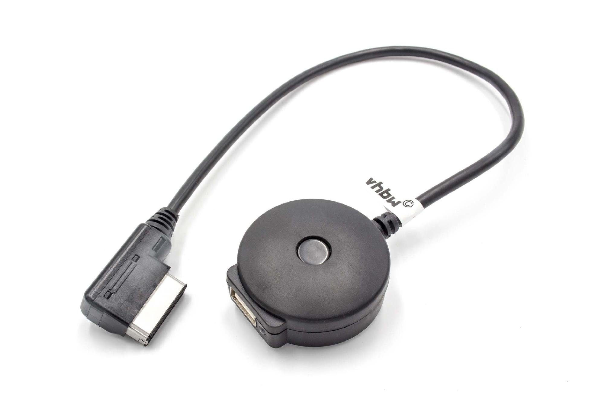 vhbw Audio-Kabel, passend für Seat Alhambra, Altea, Exeo, Ibiza, Leon, MDI Fahrzeug / Mobilfunk