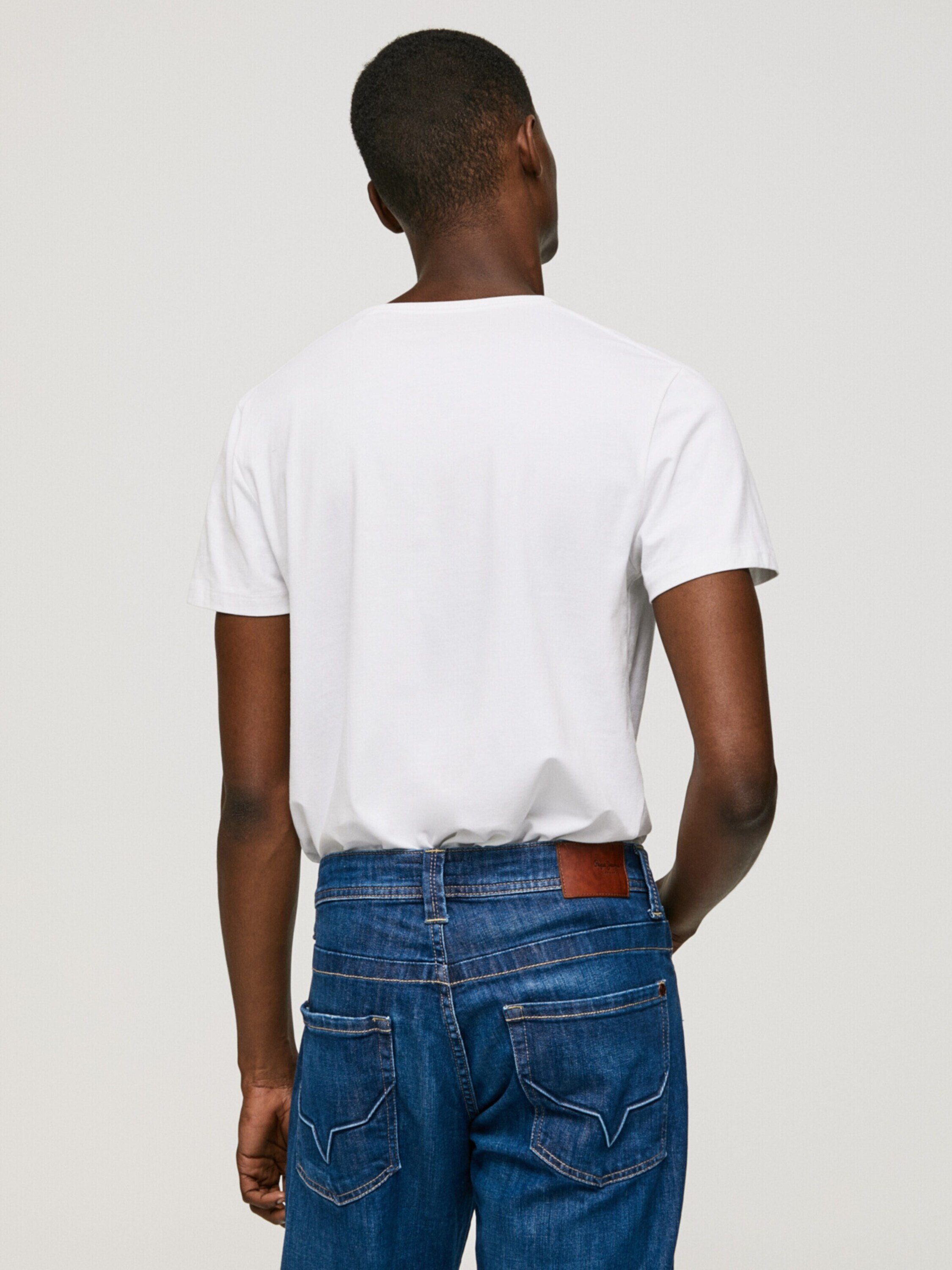 Pepe Jeans T-Shirt (1-tlg) Plain/ohne Details – Bild 4 von 5