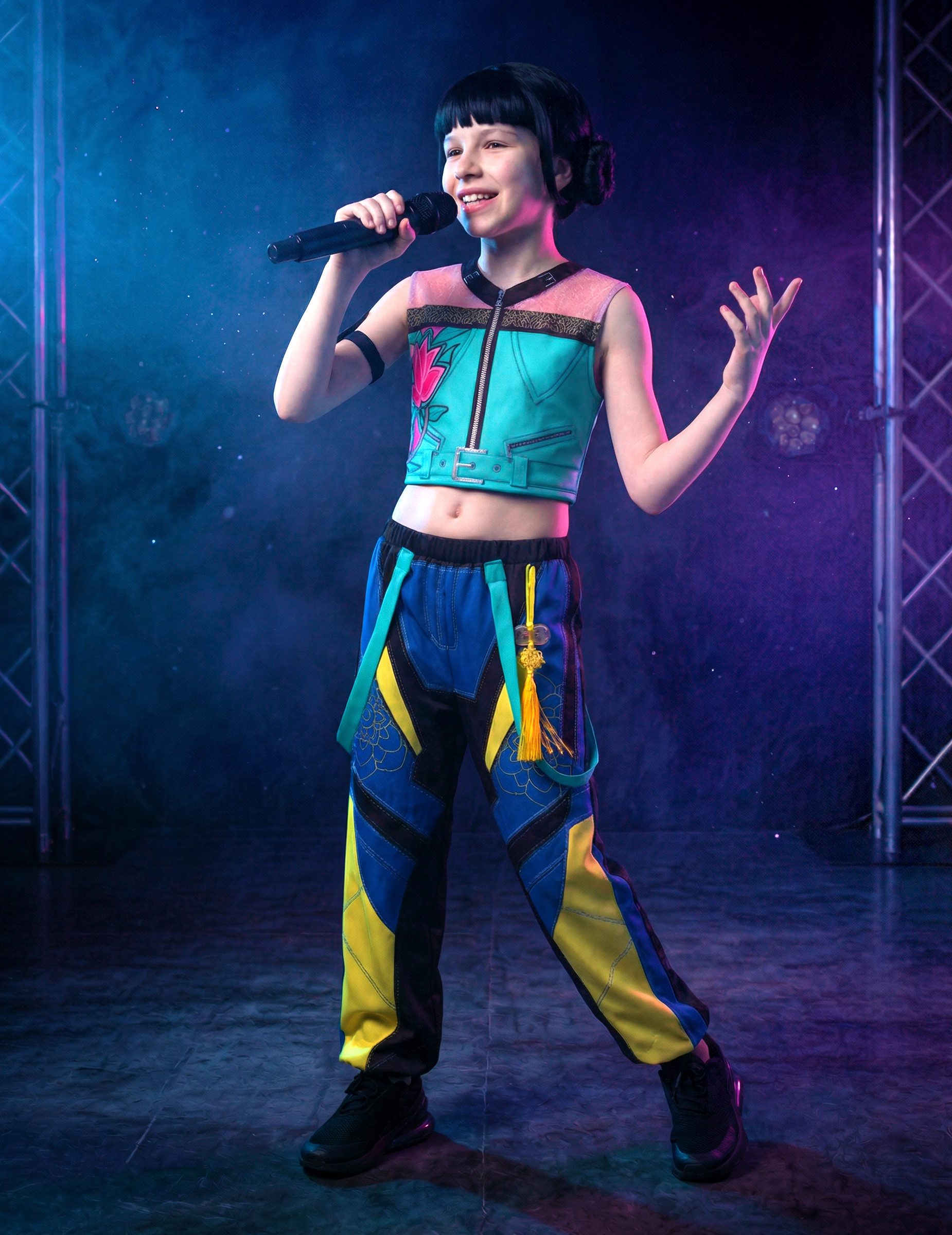 Rubie´s Kostüm Kostüm Zoey Kpop Demon Hunter für Mädchen