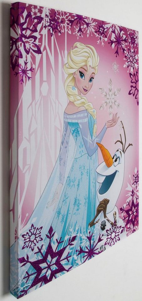 Disney Leinwandbild »Frozen Elsa & Olaf«, (1 Stück)-HomeTrends