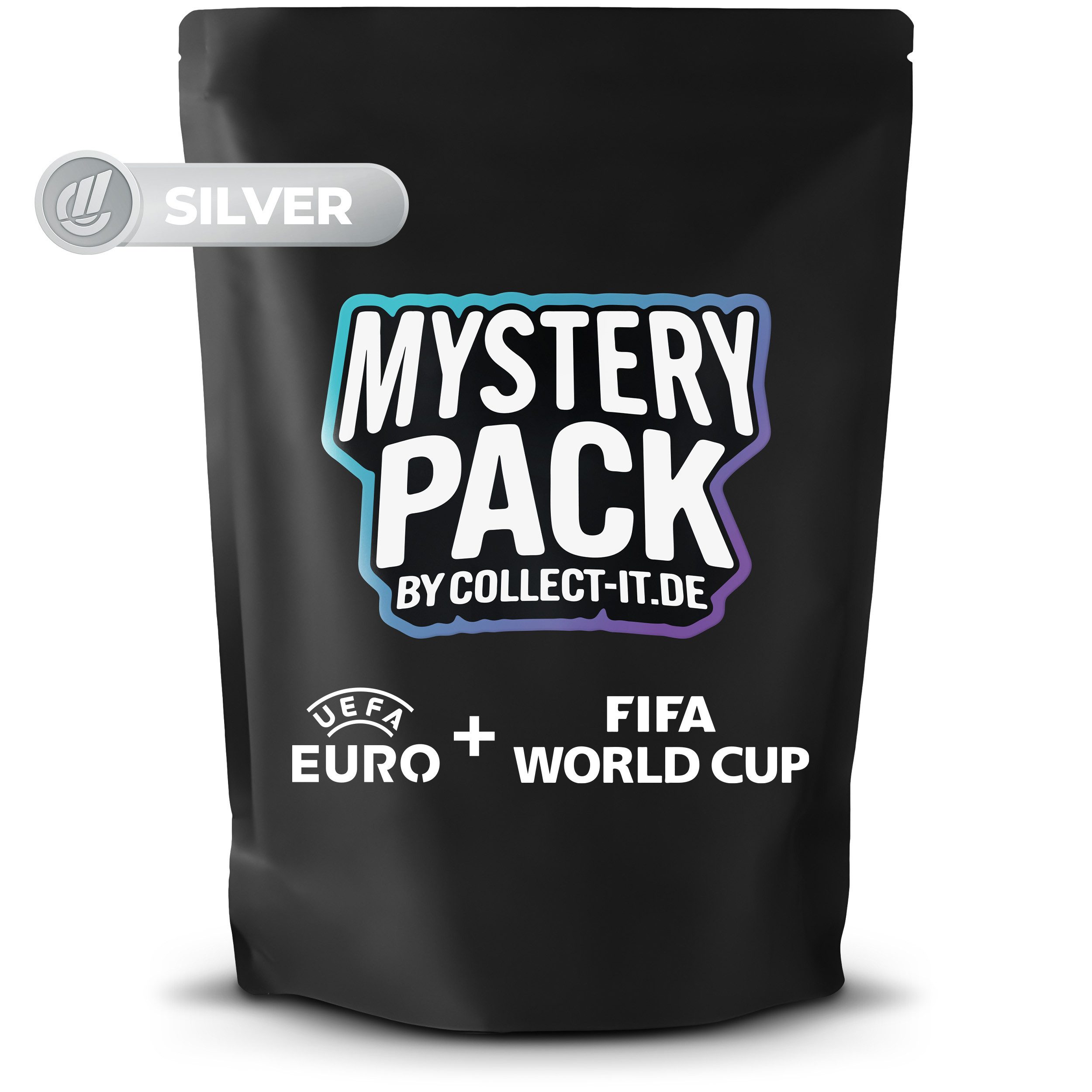 Topps Sammelkarte Mystery Pack UEFA EURO/WM - Überraschungstüte (Silver)