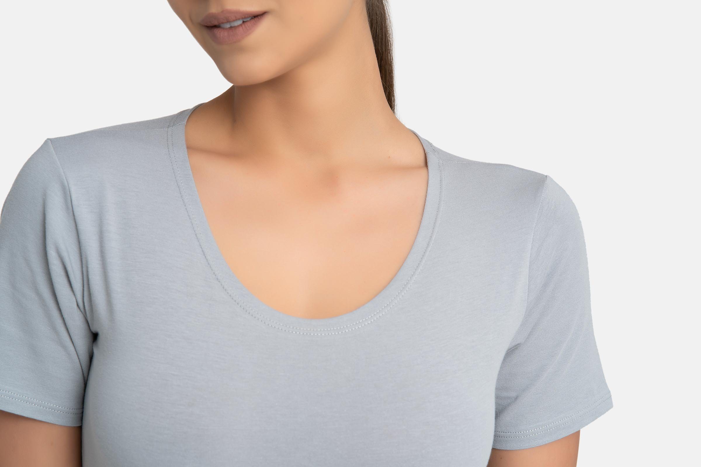 Evoni Stringbody Damen Kurzarmbody