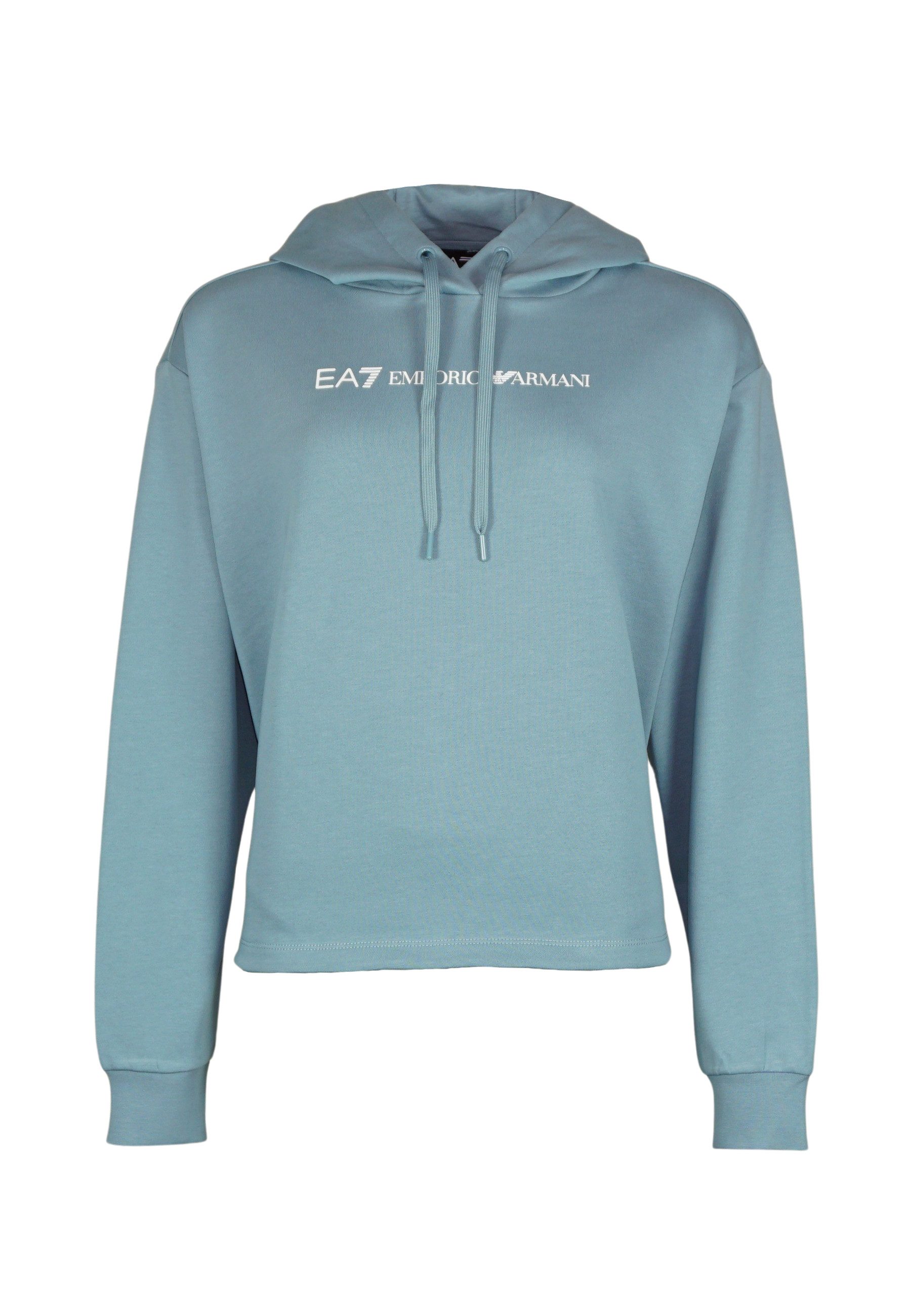 Emporio Armani Hoodie Hoodie Shiny Kapuzensweatshirt (1-tlg)