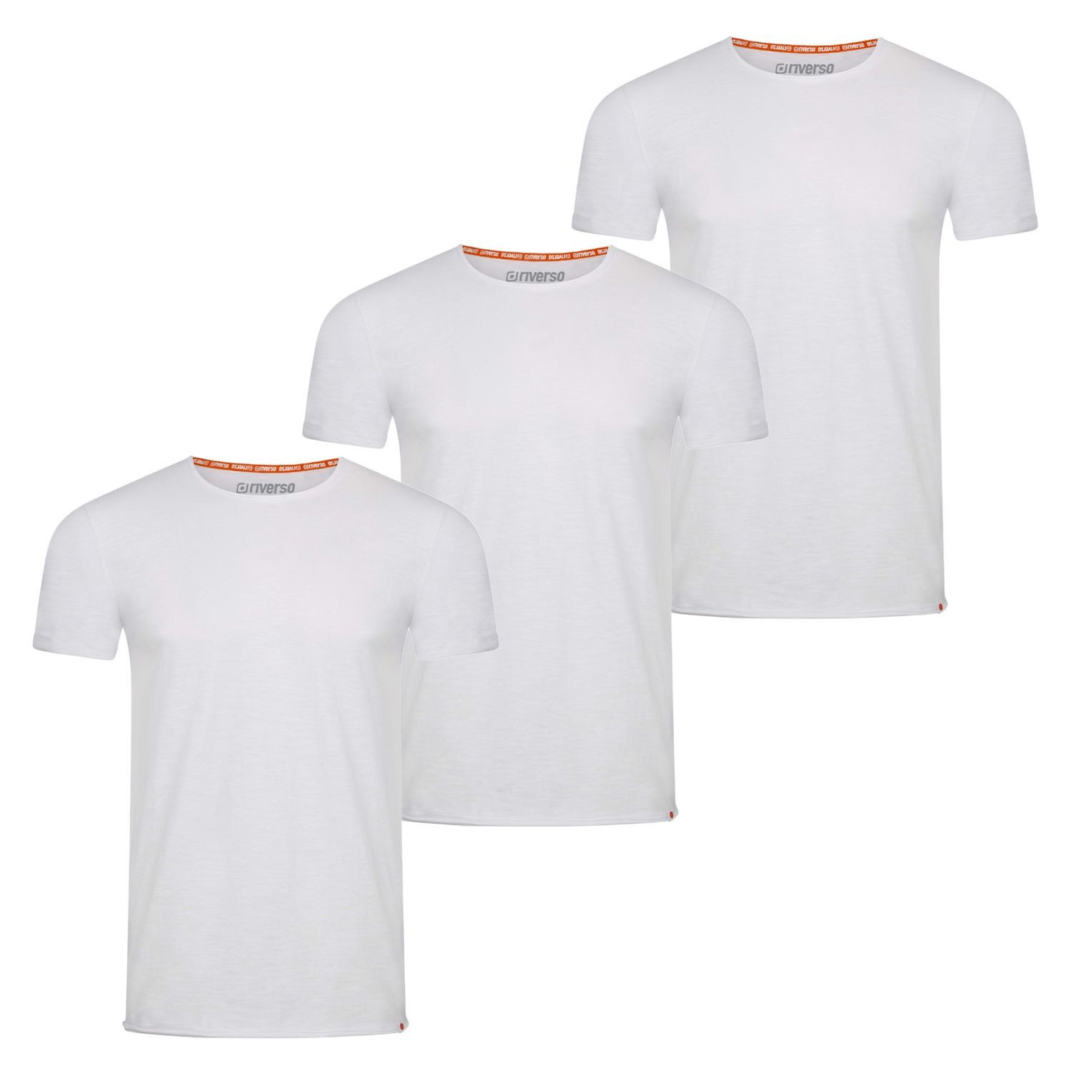 T-Shirt Herren Basic Shirt RIVLenny Regular Fit