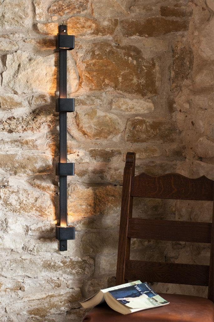 DanDiBo Teelichthalter Wandteelichthalter Metall Schwarz Wand Four Wandkerz günstig online kaufen