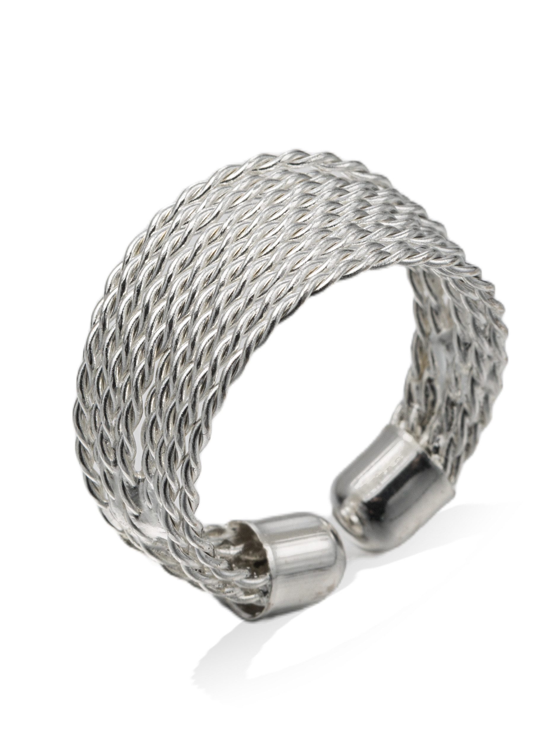 Aniston JEWELRY & WATCHES Fingerring Schmuck Geschenk Kupfer Damenring Ring Größenverstellbar, Made in Germany