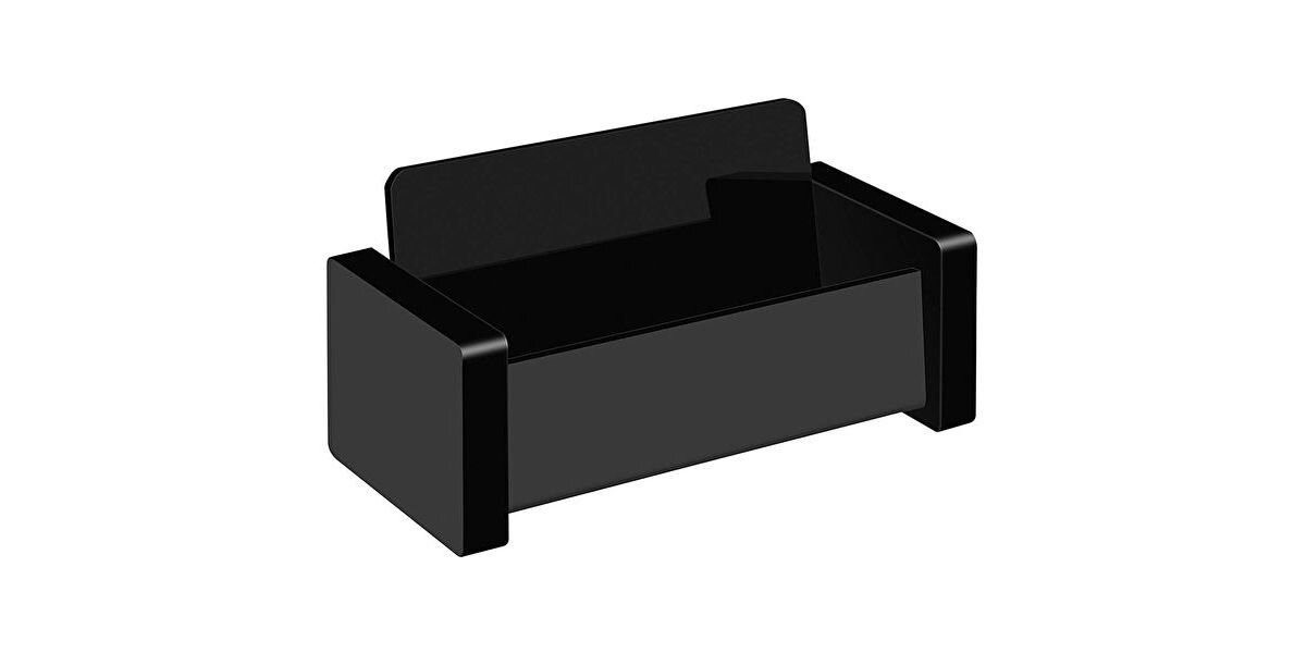 WEDO Tischkartenhalter WEDO Visitenkartenhalter Black Office schwarz