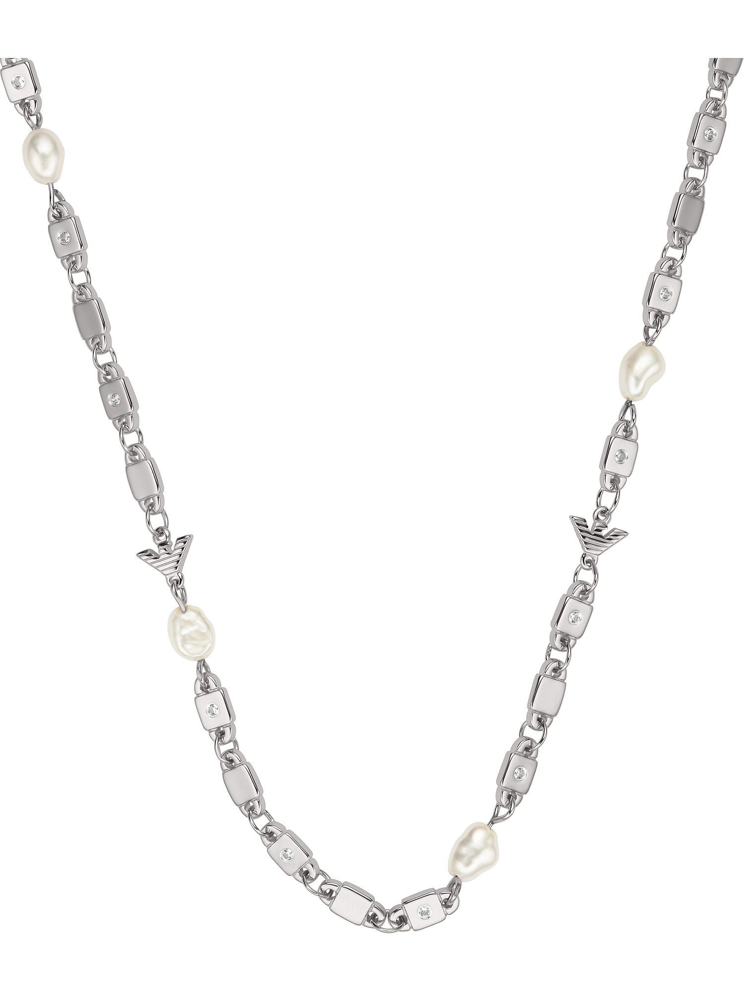 Emporio Armani Collier silberfarben...