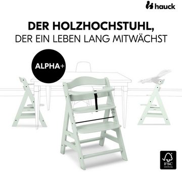 Hauck Hochstuhl Alpha+, Mint, FSC® - schützt Wald - weltweit