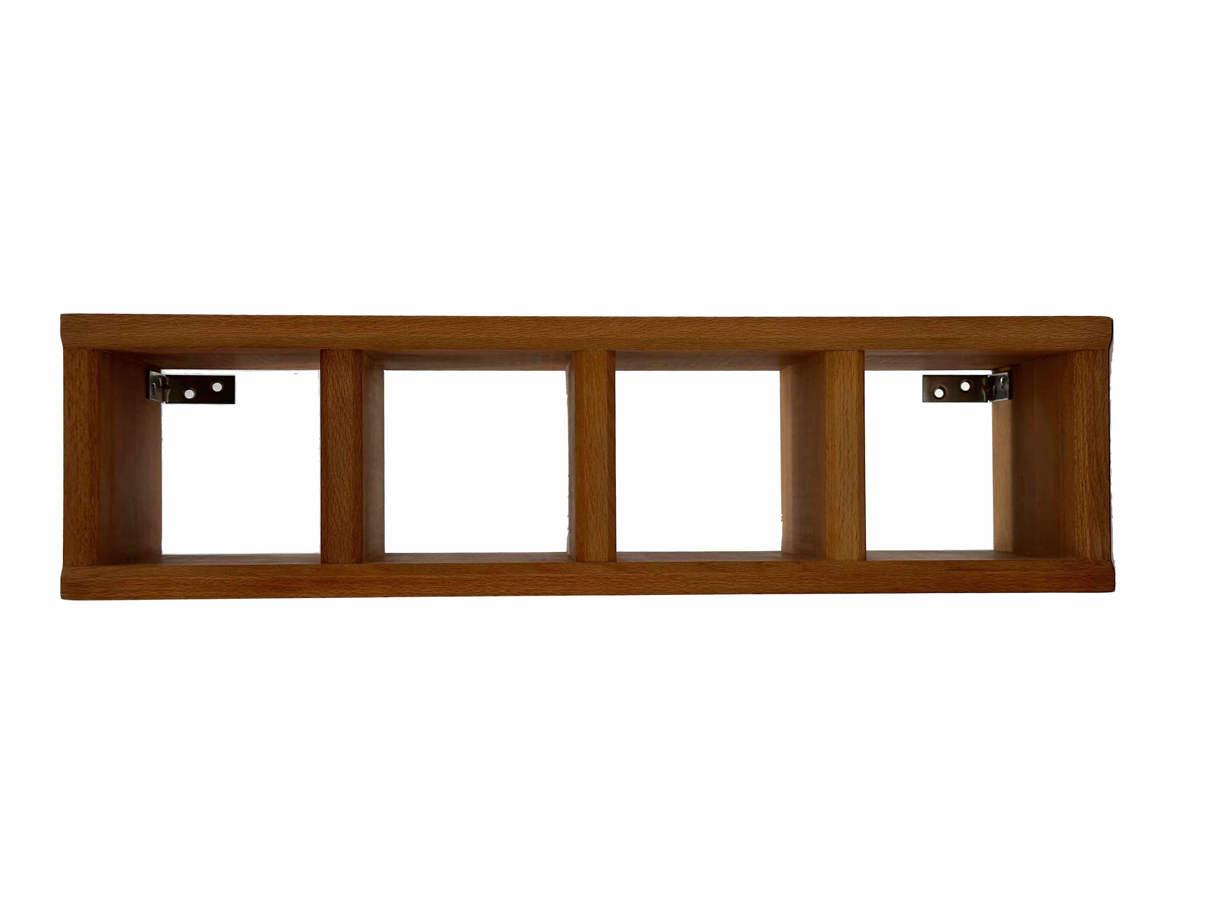 Naber Küchenregal NABER Schüttenkasten 4-teilig Buche