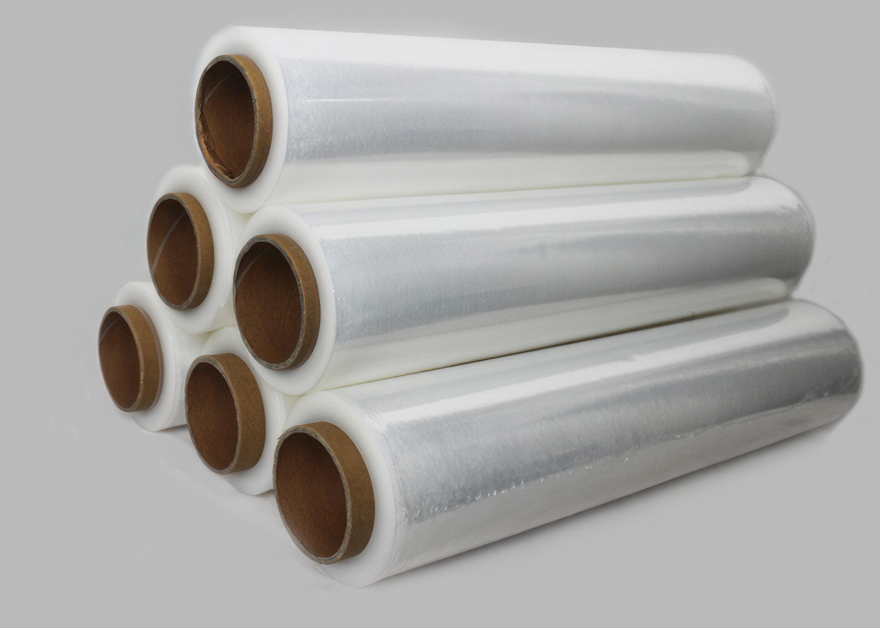 Yudu Schutzfolie 3 stück Paletten-Folie Hand-Stretchfolie Wickelfolie transparent