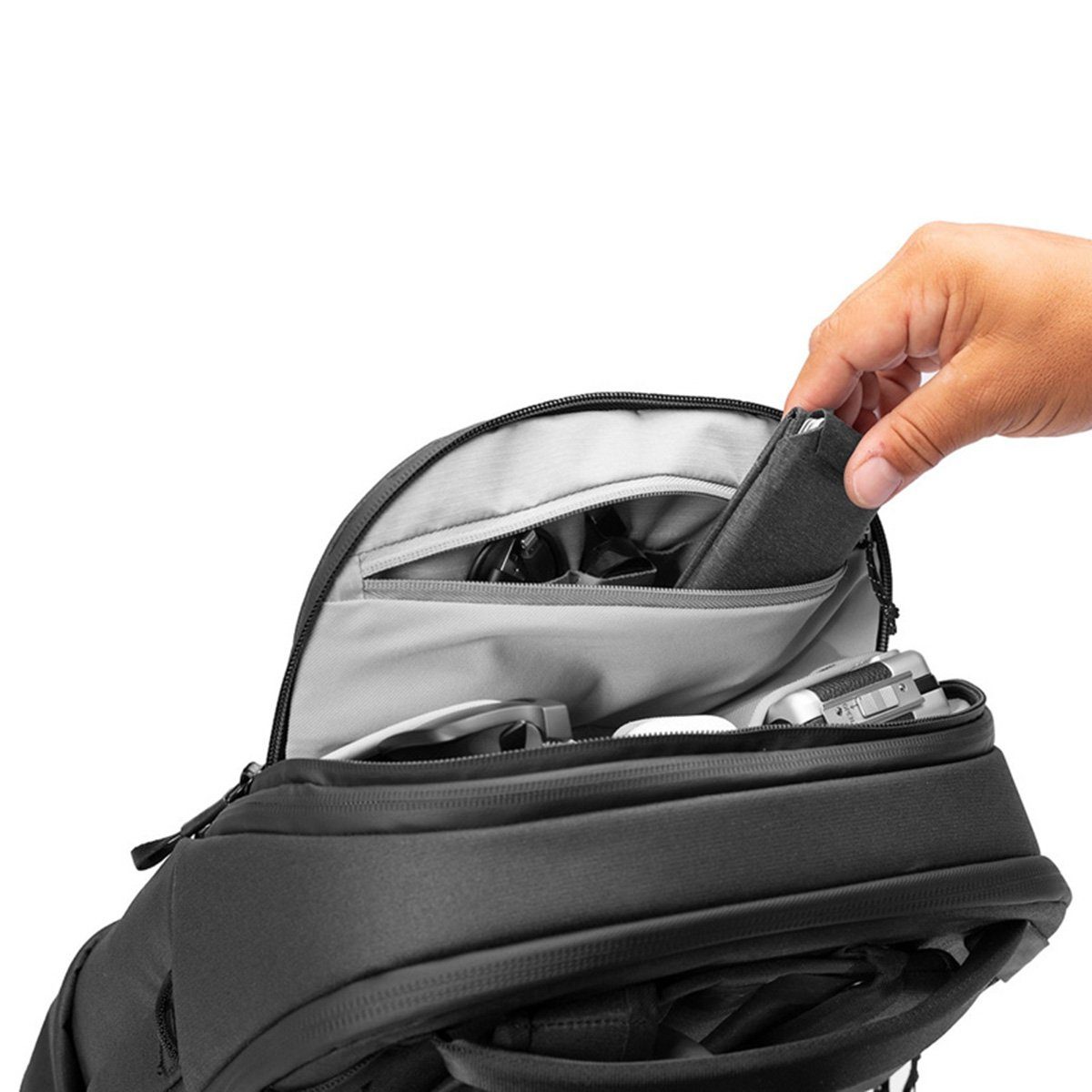 Peak Design Reisetasche Travel Backpack 30L - Reise- und Fotorucksack Black (Schwarz)