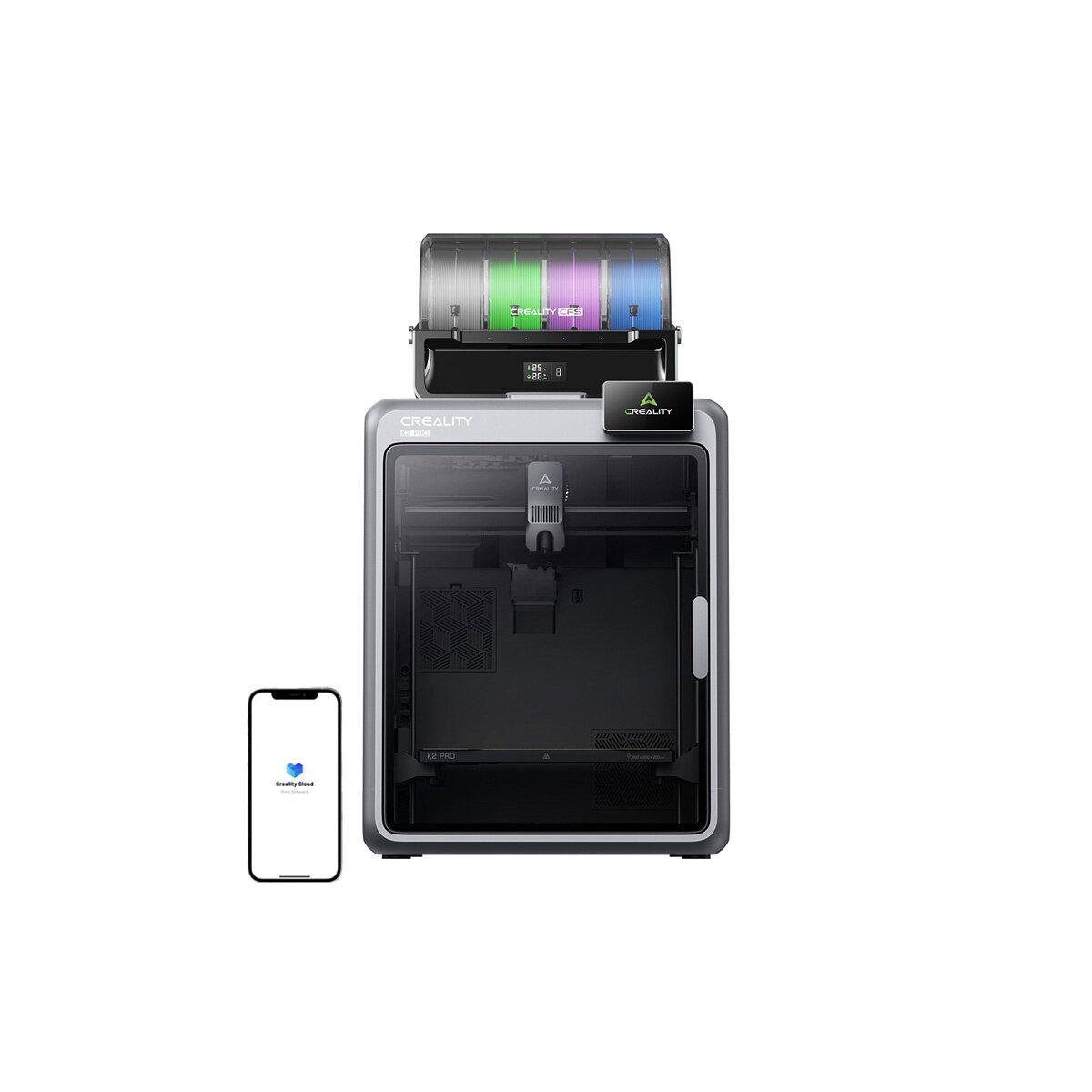 Creality 3D-Drucker Creality K2 Pro Combo 3D Drucker High Speed