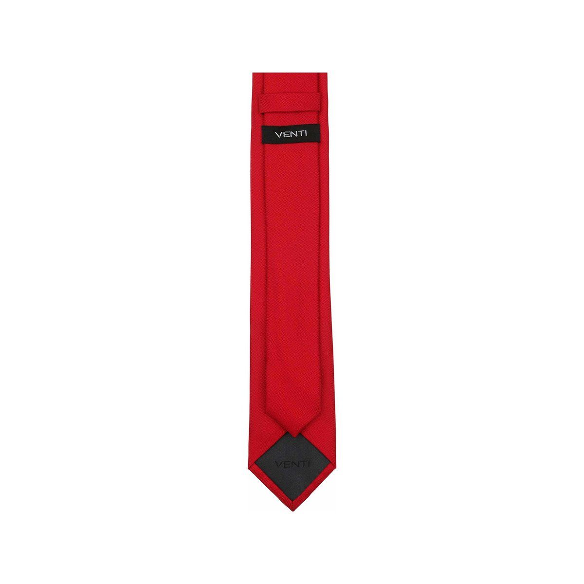 VENTI sattes Rot rot (1-St) Krawatte