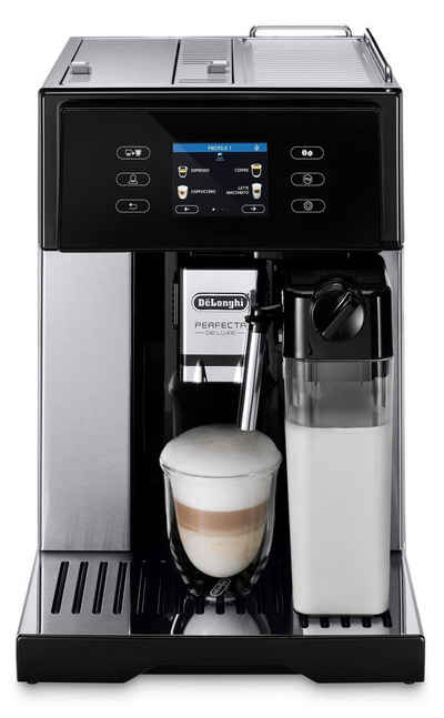 De'Longhi Kaffeevollautomat ESAM 460.80.MB PERFECTA DELUXE Kaffeevollautomat Milchaufschäumsystem