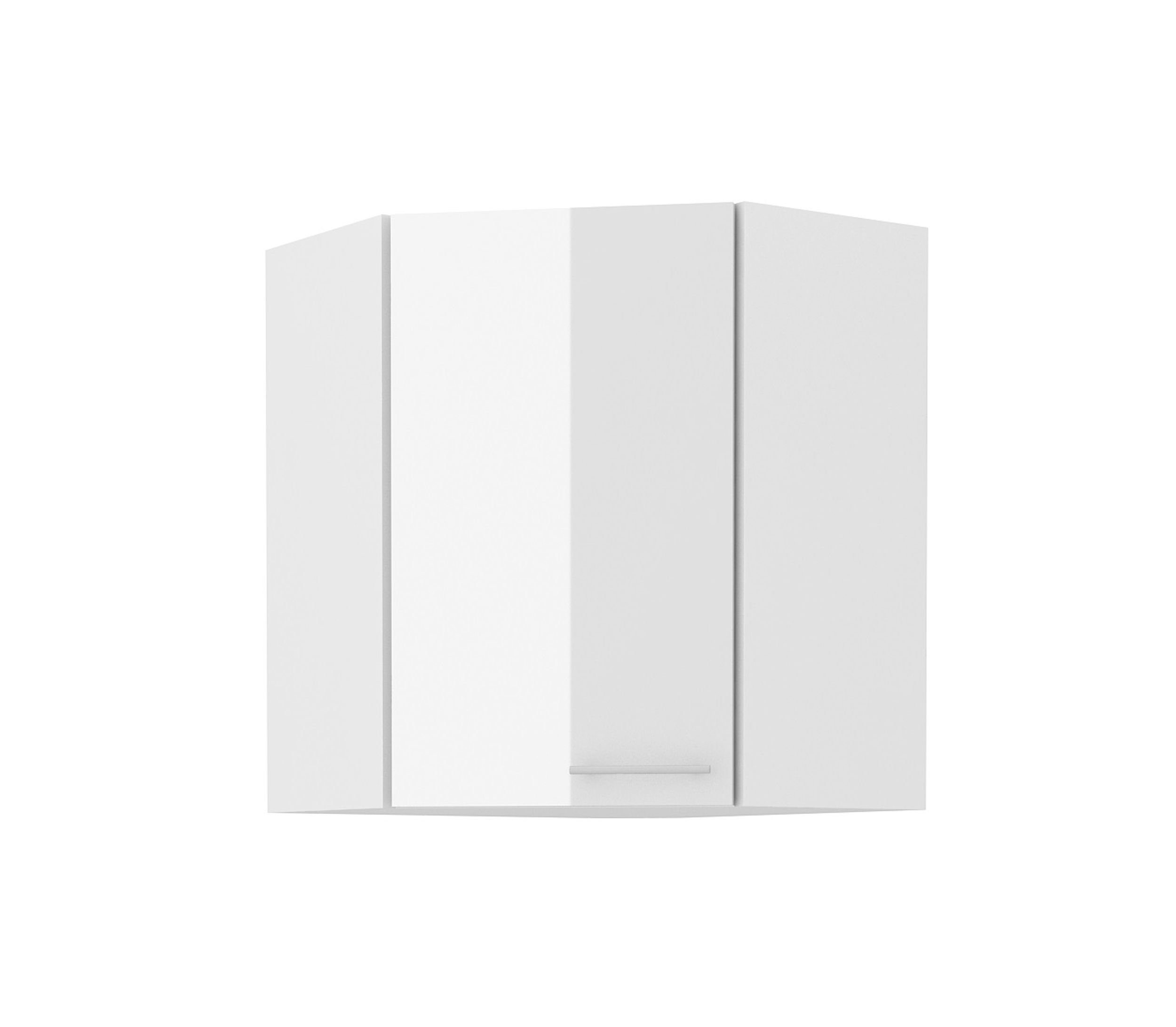 Küchen-Preisbombe Eckhängeschrank 60x60 Küche Lara Weiß günstig online kaufen