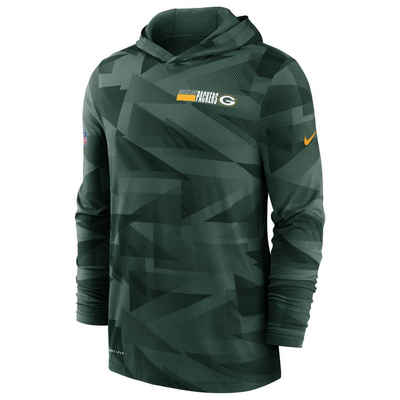 Nike Kapuzenpullover NFL DriFit Sideline Green Bay Packers