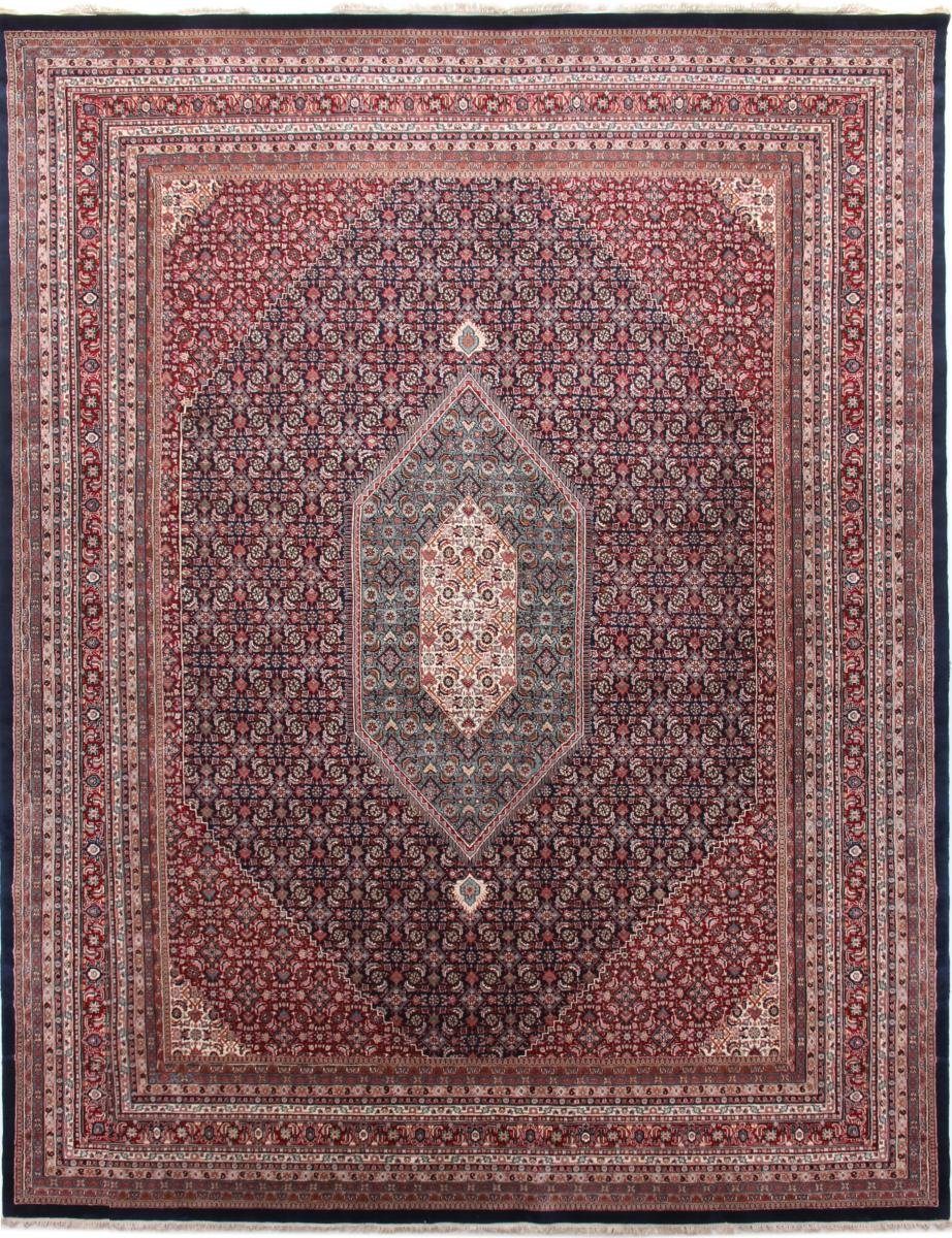 Orientteppich Indo Bidjar 356x460 Handgeknüpfter Orientteppich, Nain Trading, rechteckig, Höhe: 15 mm