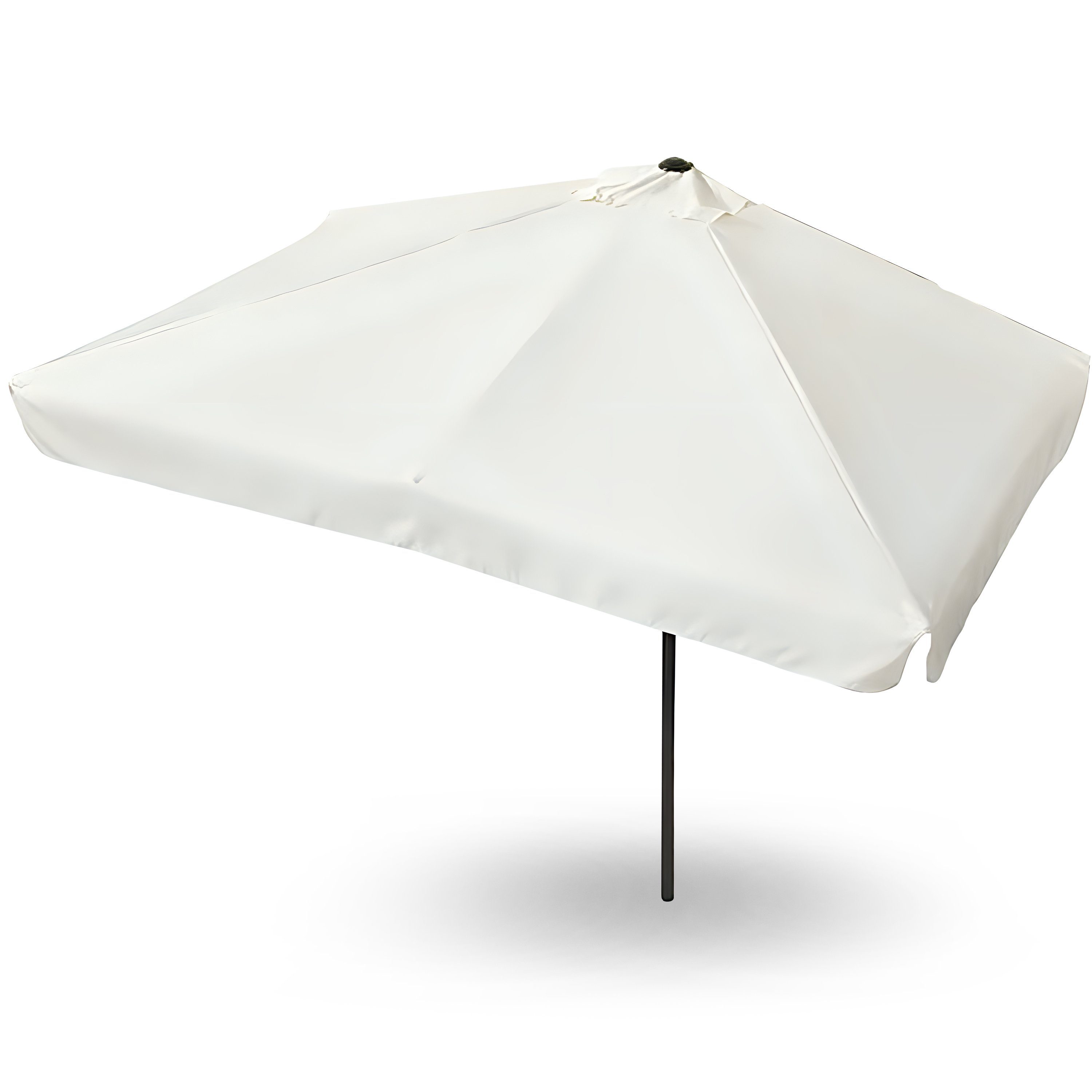 habeig Sonnenschirm Sonnenschirm halbrund rechteckig Wandschirm für Balkone Terrassen
