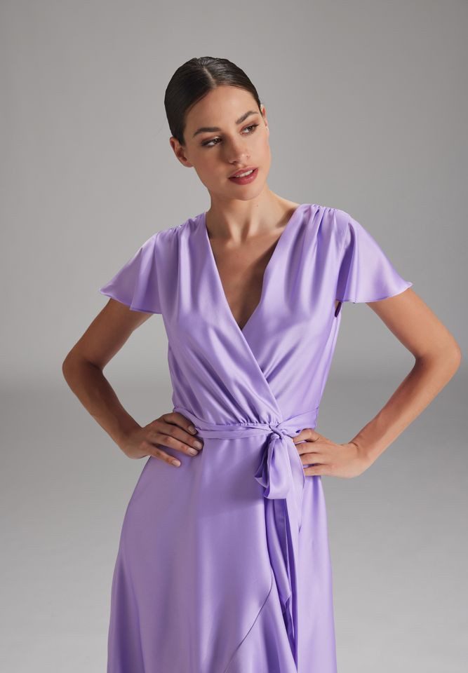 SWING Volantkleid - Kleid - Midikleid günstig online kaufen
