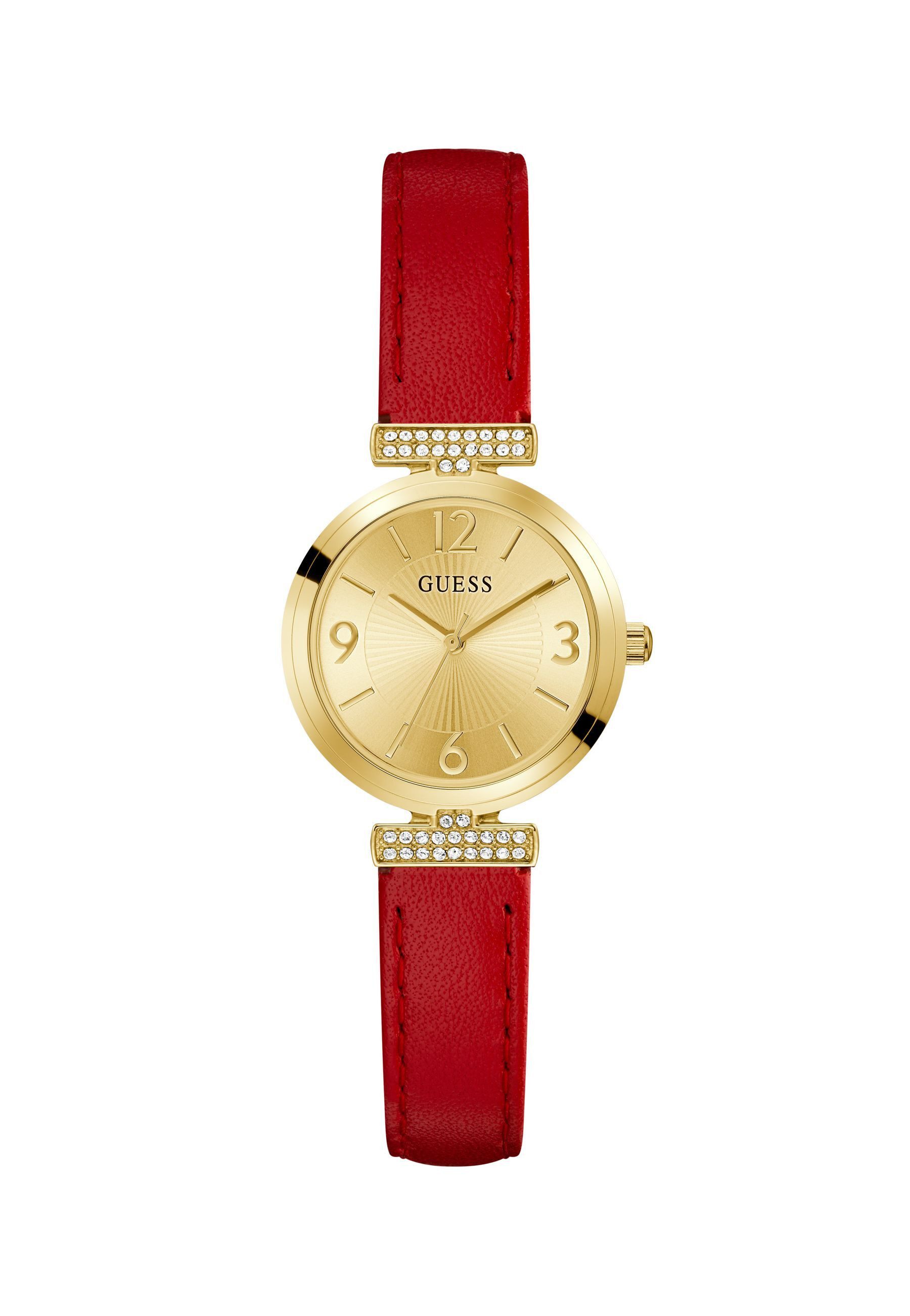 Guess Quarzuhr ARRAY, (1-tlg., Not a set – not applicable to this product), Quartz Analog