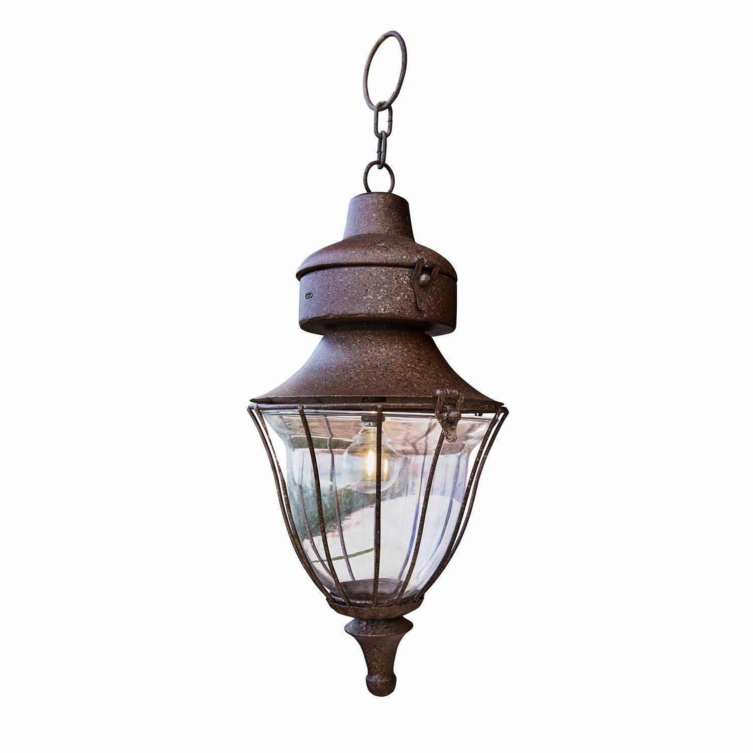 Mirabeau LED Laterne Wiederaufladbare LED-Laterne Gambier antikbraun