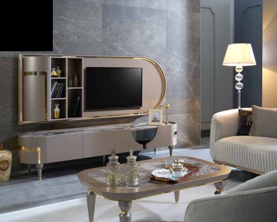 Wohnwand TV Schrank Lowboard Sideboard Kommode für das Wohnzimmer