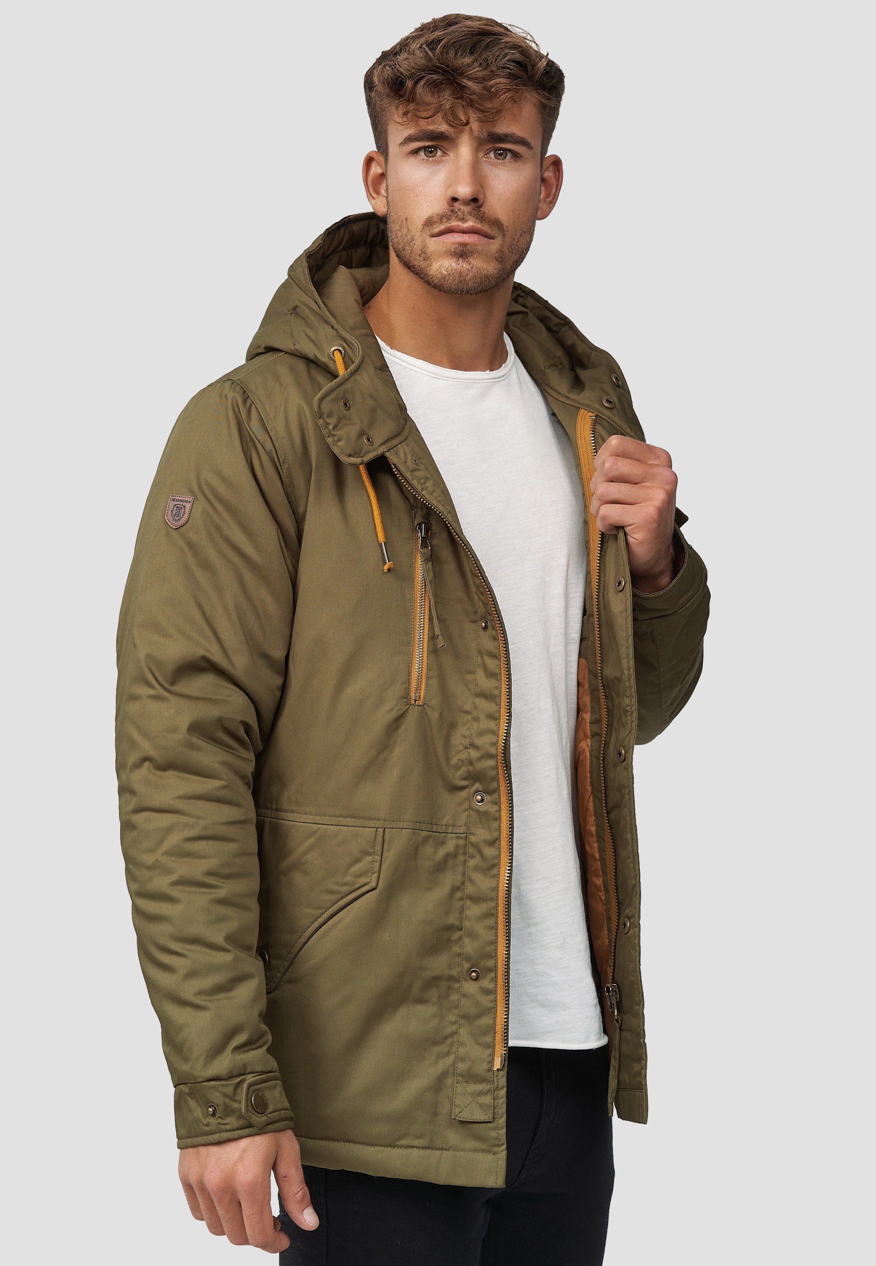 Indicode Parka Elmhurts Olive Dark