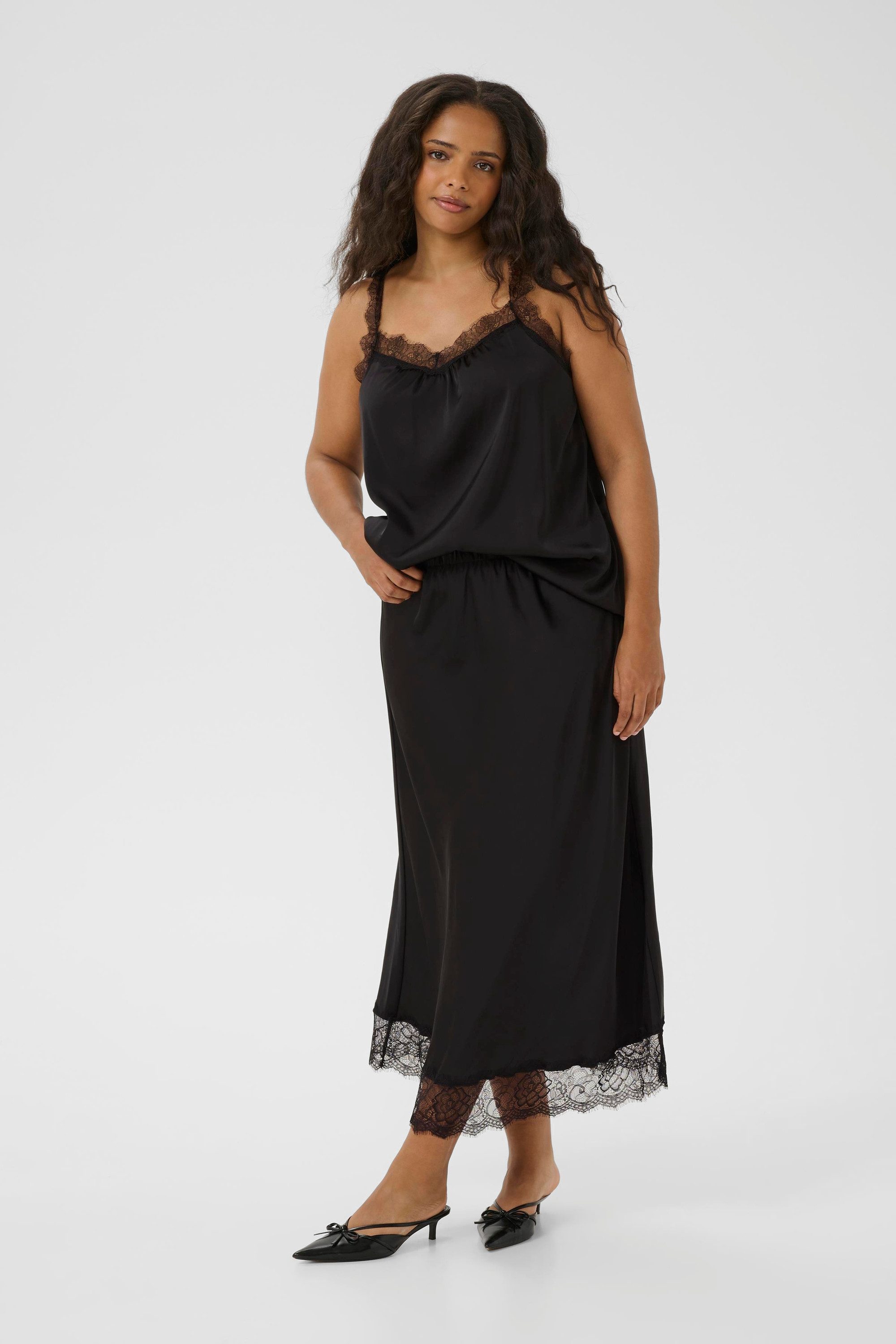KAFFE Curve Blusentop Ärmellose Bluse KChilla Große Größen günstig online kaufen