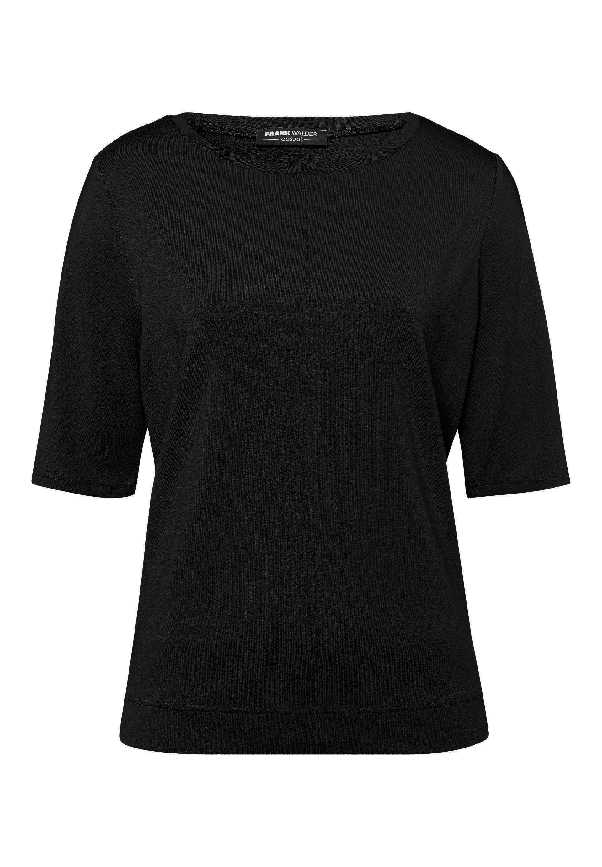 FRANK WALDER Kurzarmshirt mit Biesendetail günstig online kaufen