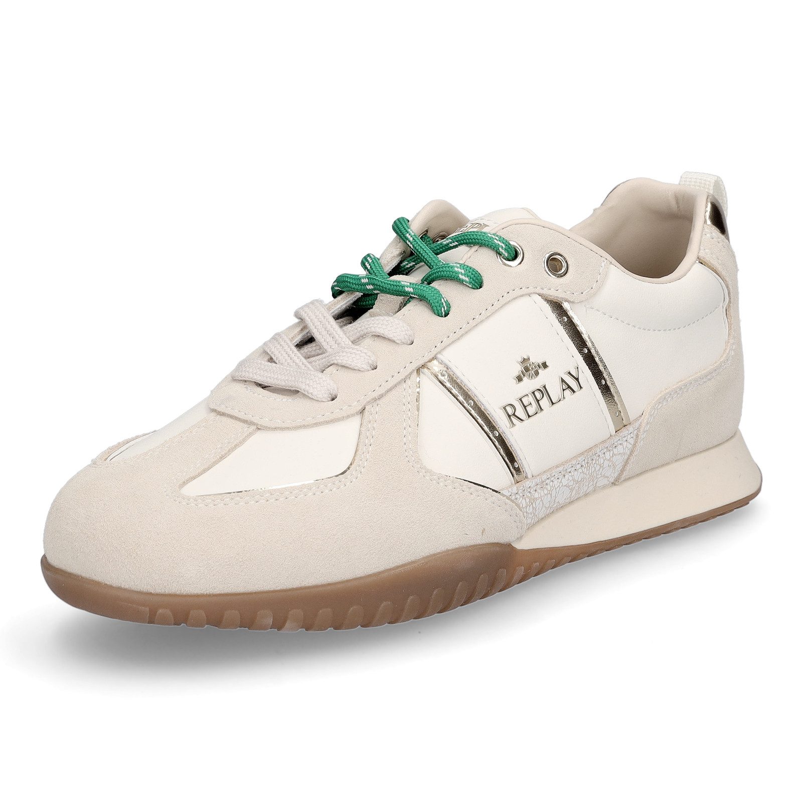 Replay Replay Damen Sneaker beige weiß Sneaker