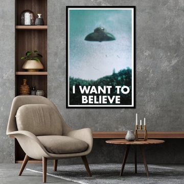 Close Up Poster UFO Poster I Want To Believe 61 x 91,5 cm