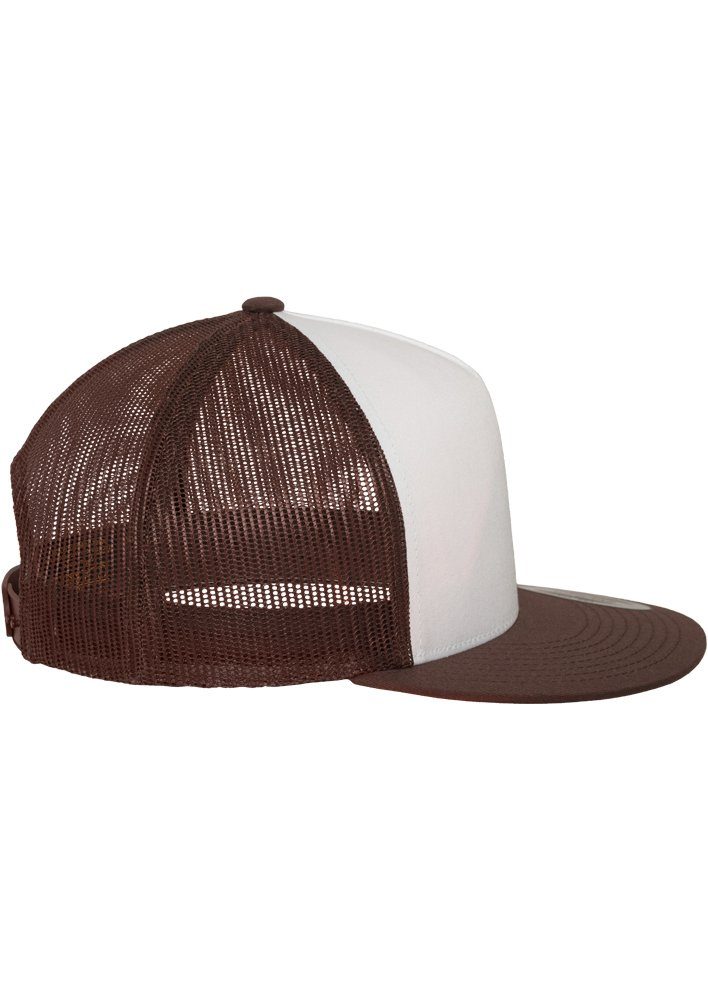 Flexfit Trucker brown/white/brown Classic Flex Cap Trucker