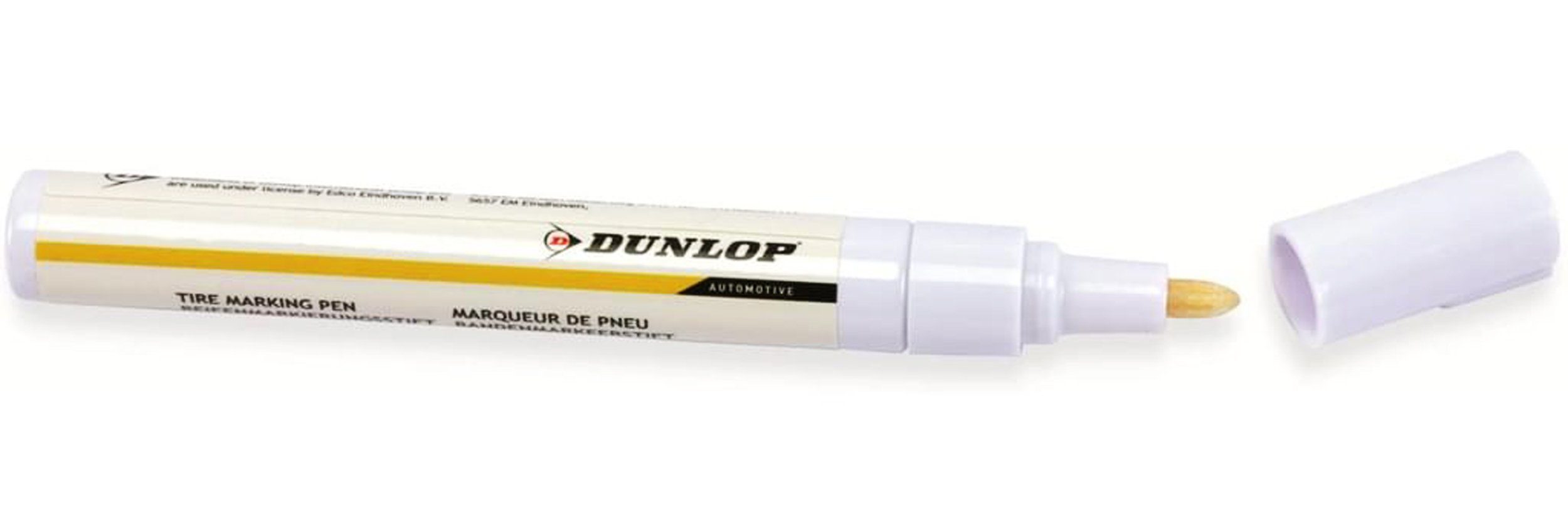 Dunlop Reifenstift REIFENMARKIERUNGSSTIFT weiß Reifenmarker Reifenmarkierstift 7, Reifenstift Reifen