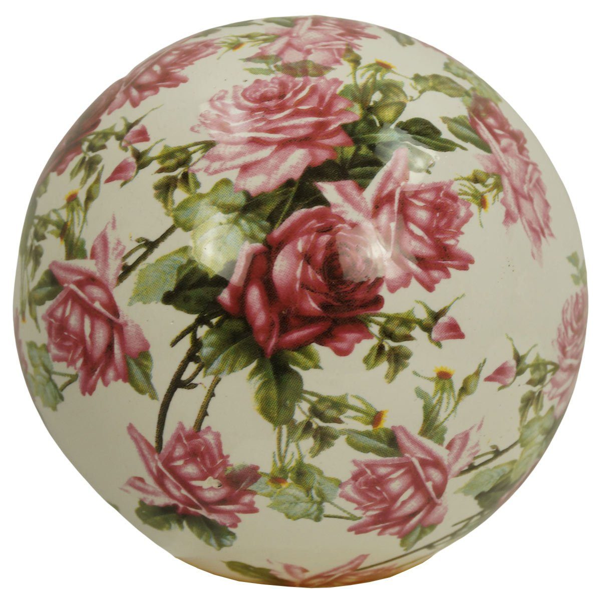 Denk Dekokugel 4er Set Dekokugel Rose