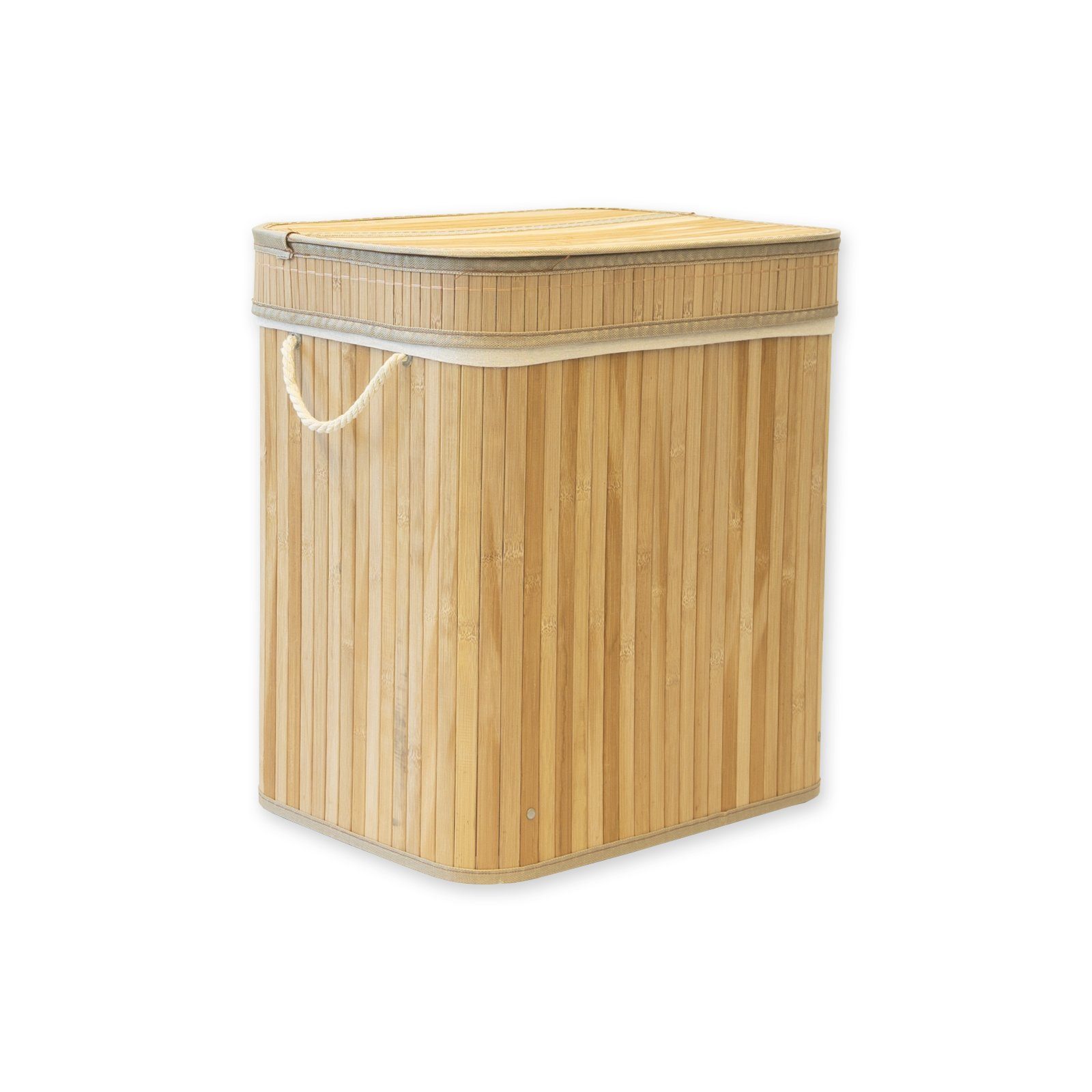 Karat Wäschekorb Wäschesammler mit Griffen, In zwei Formen erhältlich, 100% günstig online kaufen