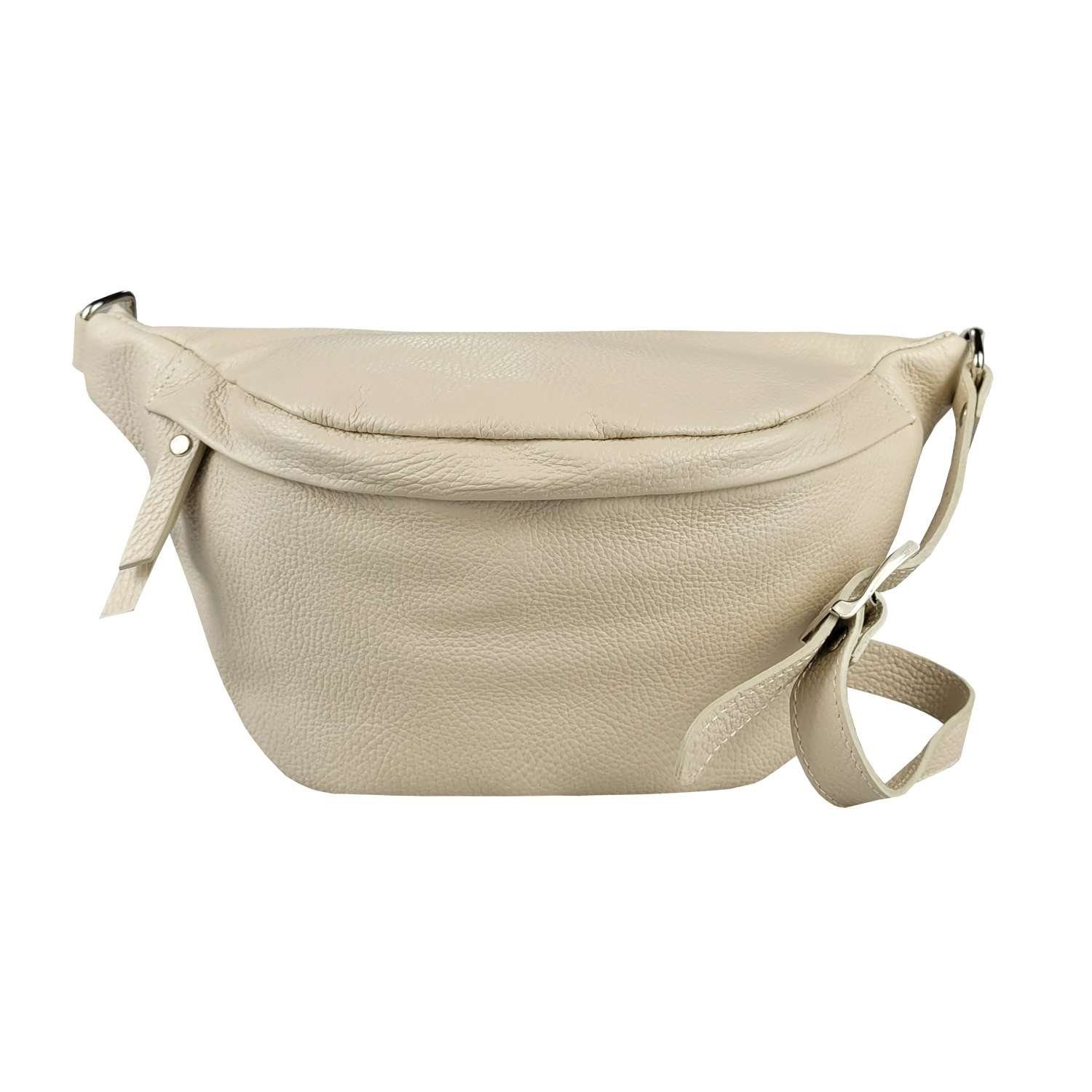 ITALYSHOP24 Bauchtasche Damen Leder Gürteltasche Hüfttasche günstig online kaufen
