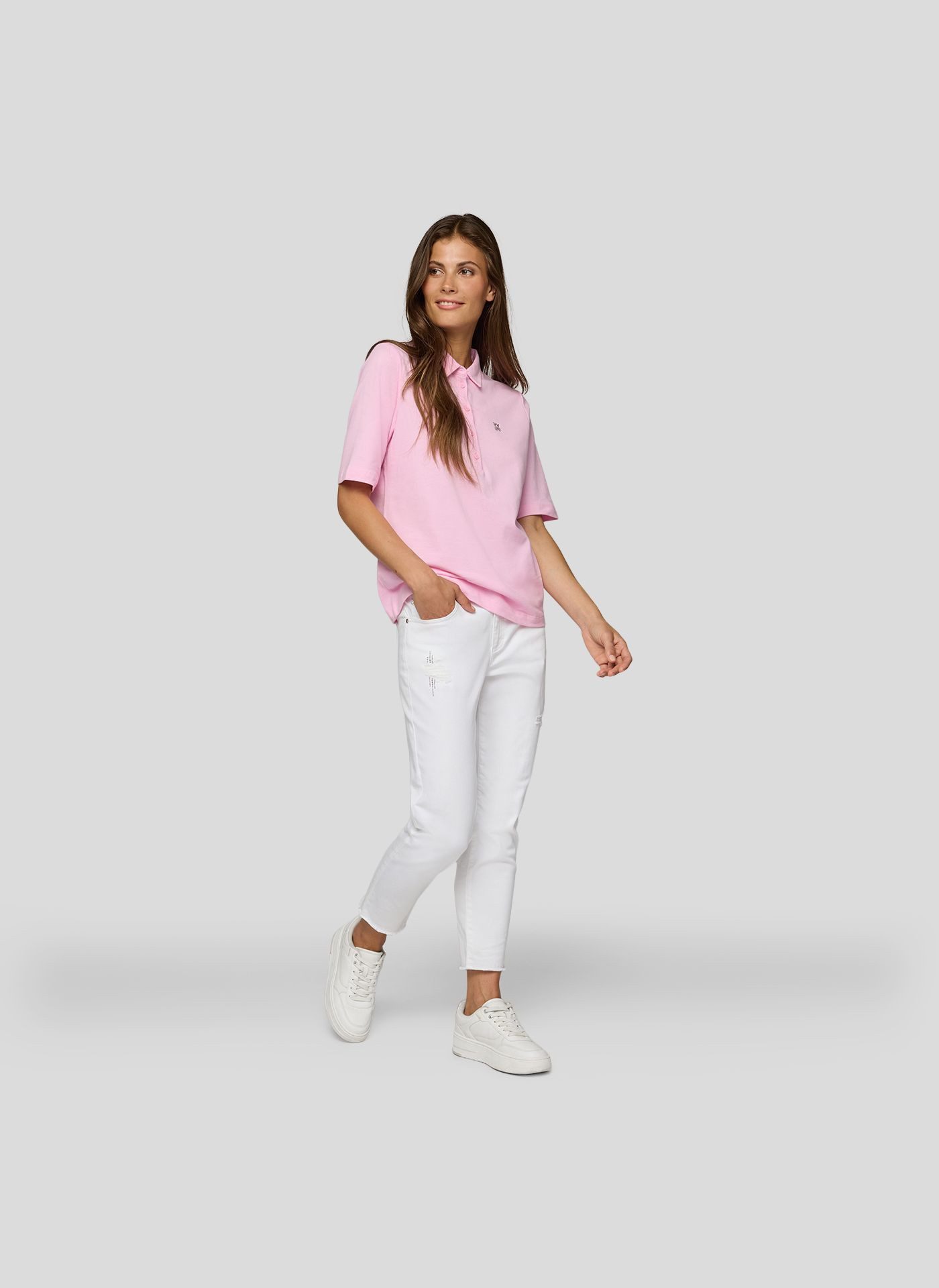Rabe Poloshirt mit Colorblocking günstig online kaufen