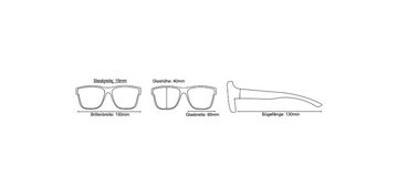 DanCarol Sonnenbrille DC-POL-2004-Überbrille,MIT Polarisierte Gläser Brillengläsern besonderen Schutz vor Licht- und Blendeffekten