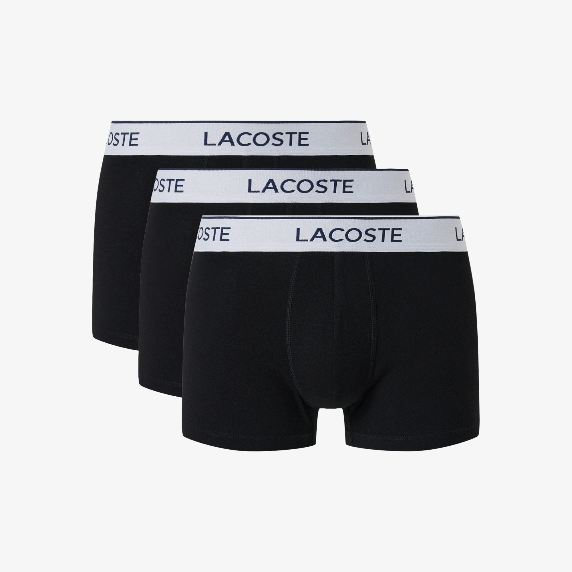 Lacoste Trunk (Packung, 3-St., 3er-Pack) elastischer Bund mit Lacoste-Branding