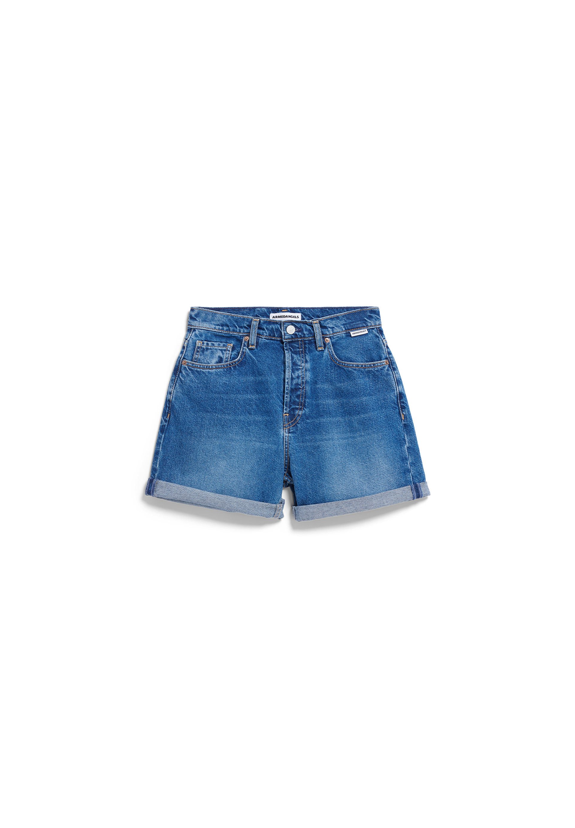 Armedangels Shorts SHEAARI Jeans Shorts aus Bio-Baumwoll Mix (Regular Fit)