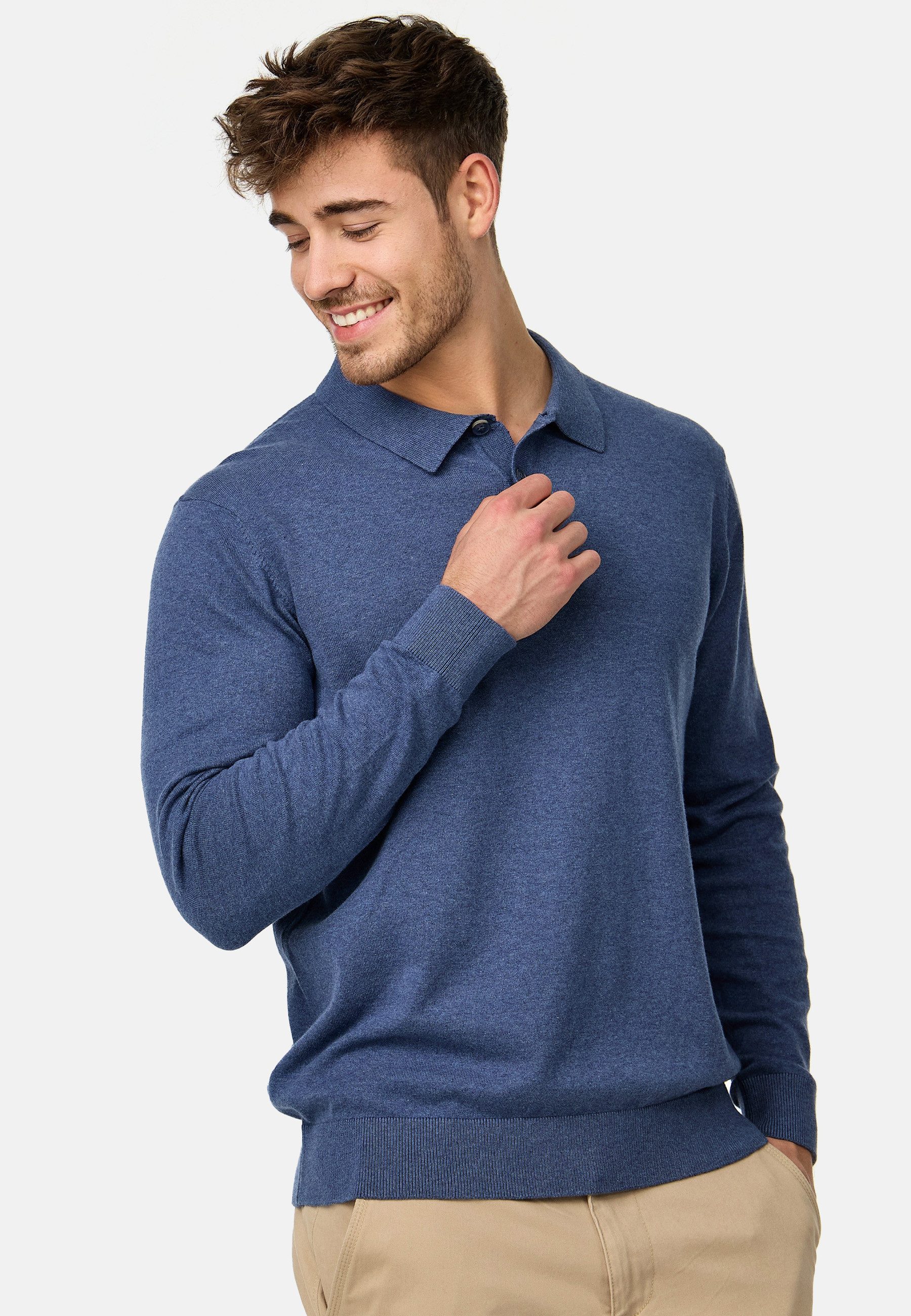 Indicode Strickpullover Herren INChips Pullover Herrenpullover günstig online kaufen
